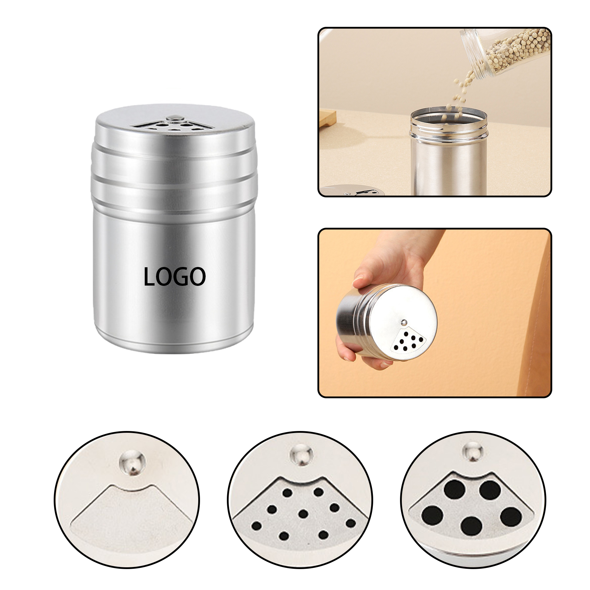 Stainless Steel Spice Dispenser 2
