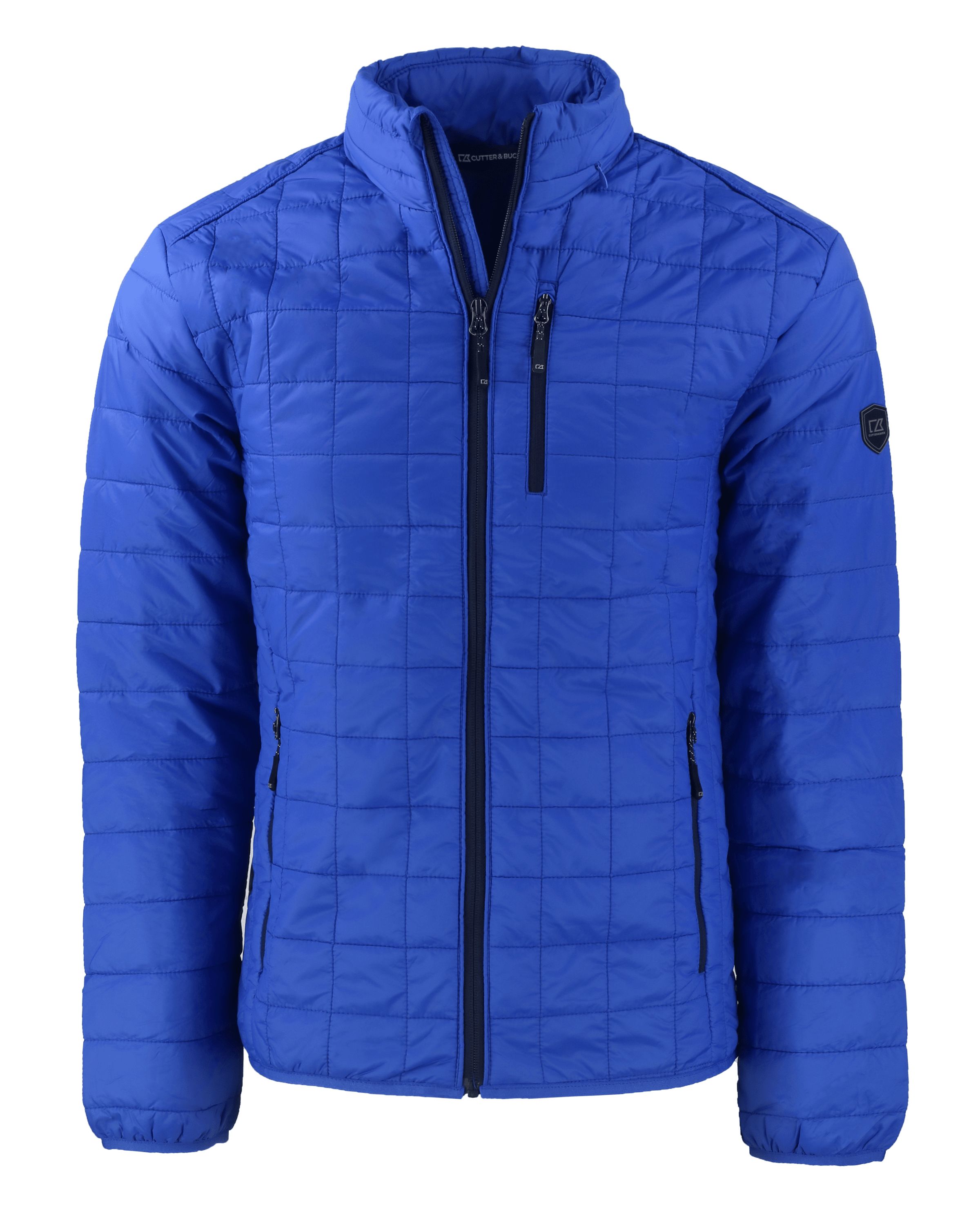 Cutter & Buck Rainier Recycled Insulated Puffer Mens Full Zip Jacket 10