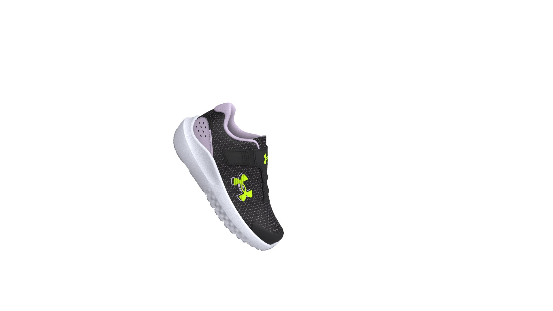 UA Surge 4 Girls' Infant Running Shoes 3