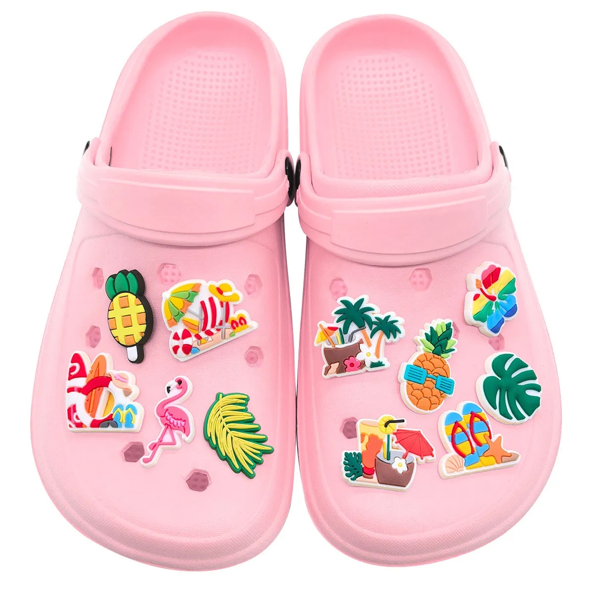 Summer Beach Shoe Charms for Crocs Clog Deco & Accessories 4