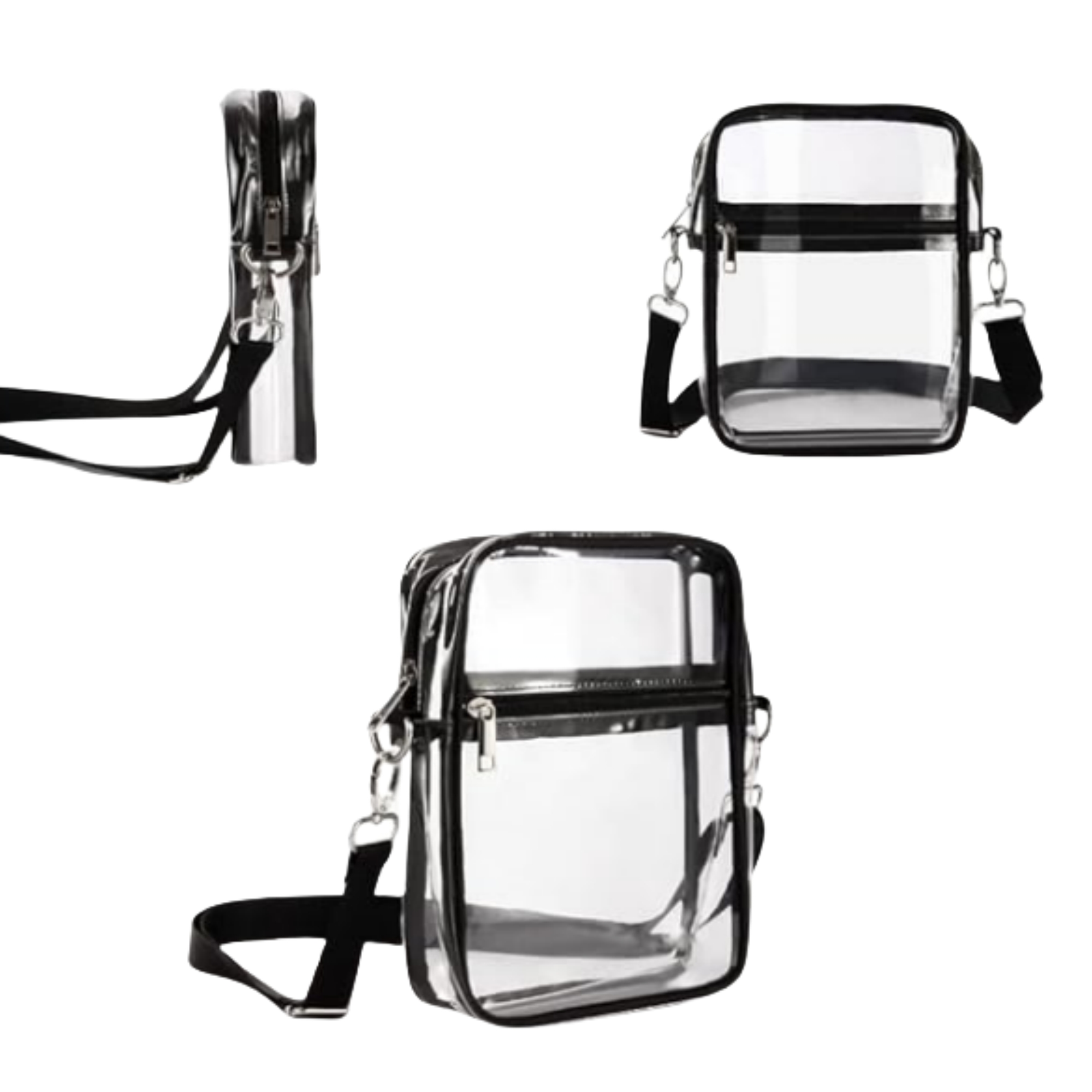 Clear Crossbody Bag With Adjustable Shoulder Strap 4
