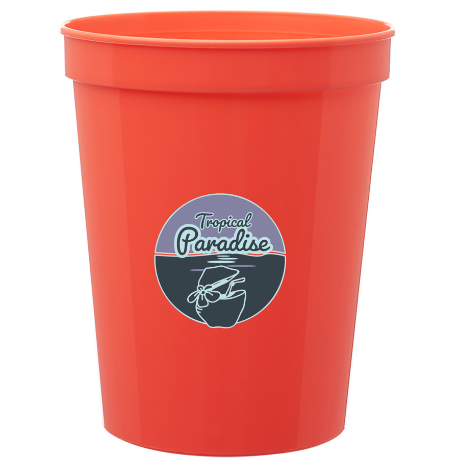 Reusable Plastic Stadium Cups 16 oz. 44