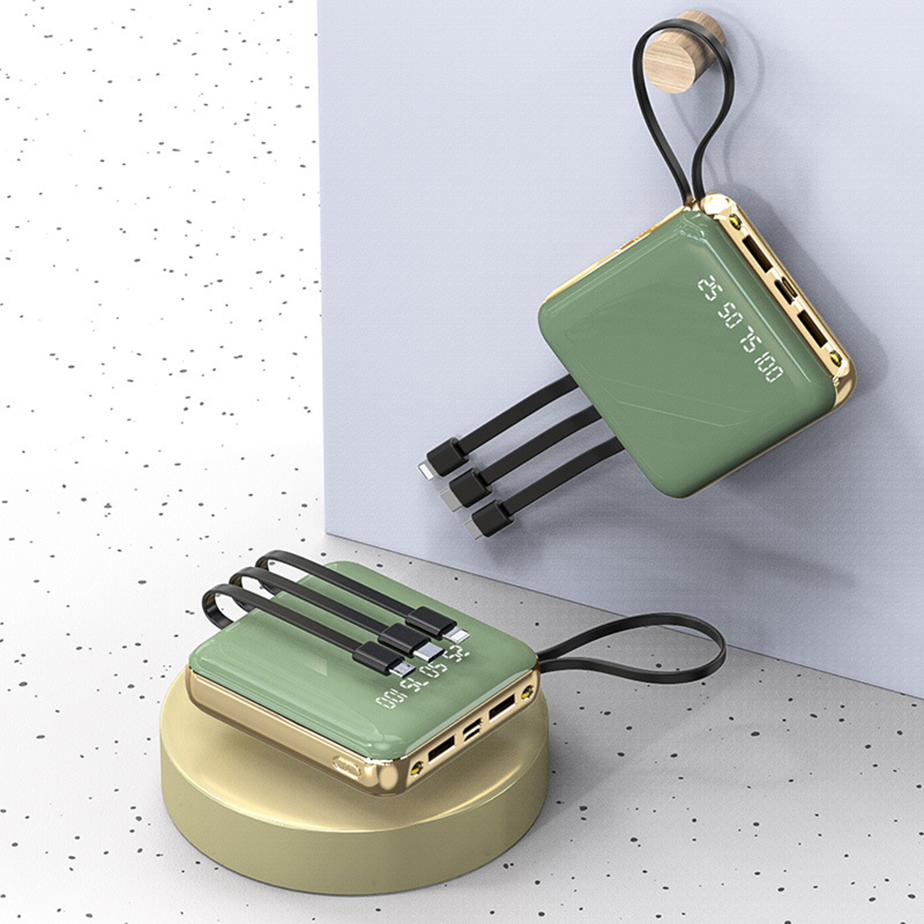 Mini Led Display 3 In 1 Power Bank 3