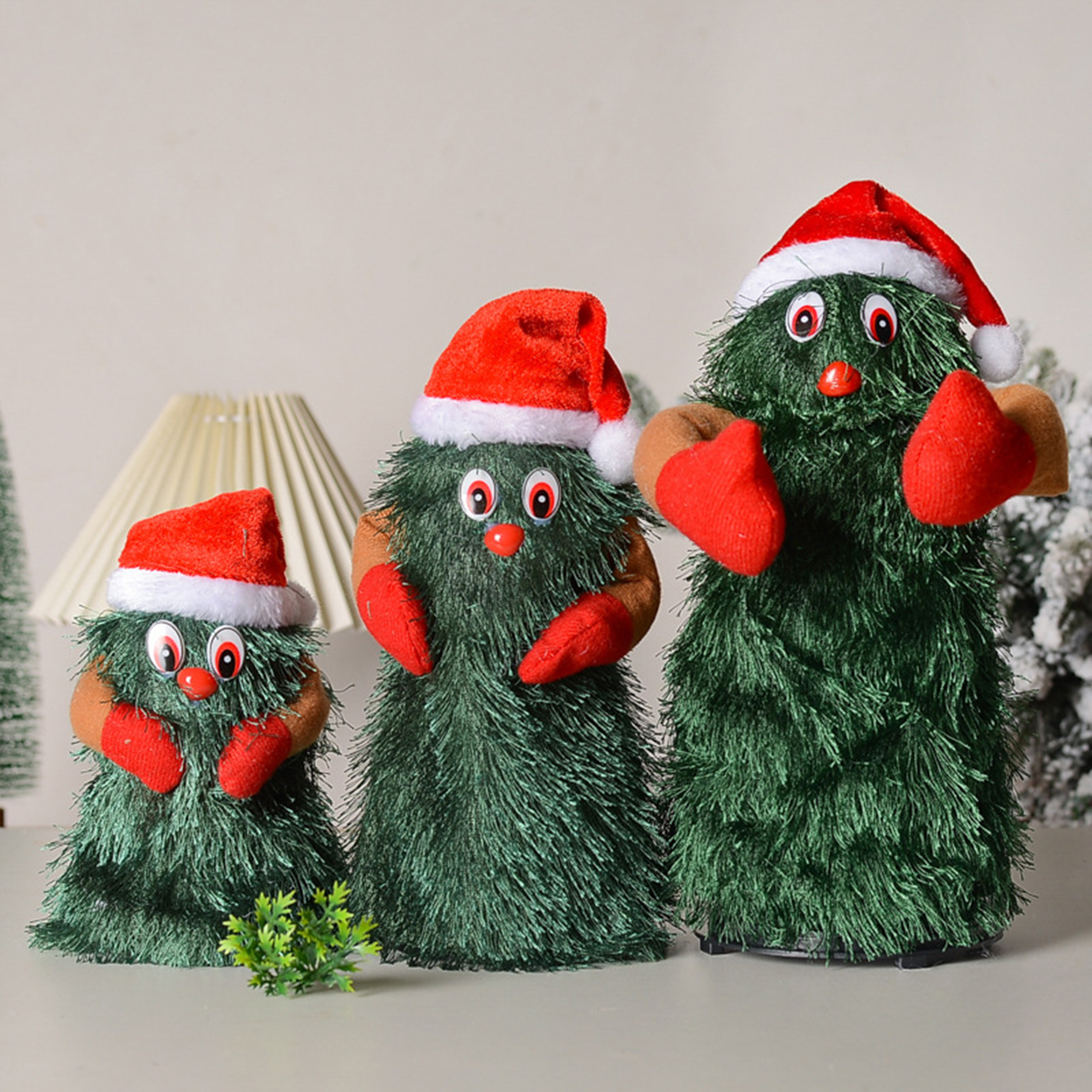 Electric Rotating Christmas Tree Toy 4