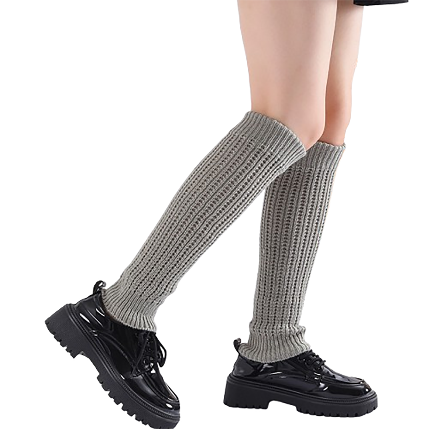 Women Knitted Long Boot Socks 1