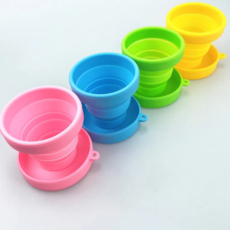 Food Grade Silicone Collapsible Foldable Silicon Cup 2