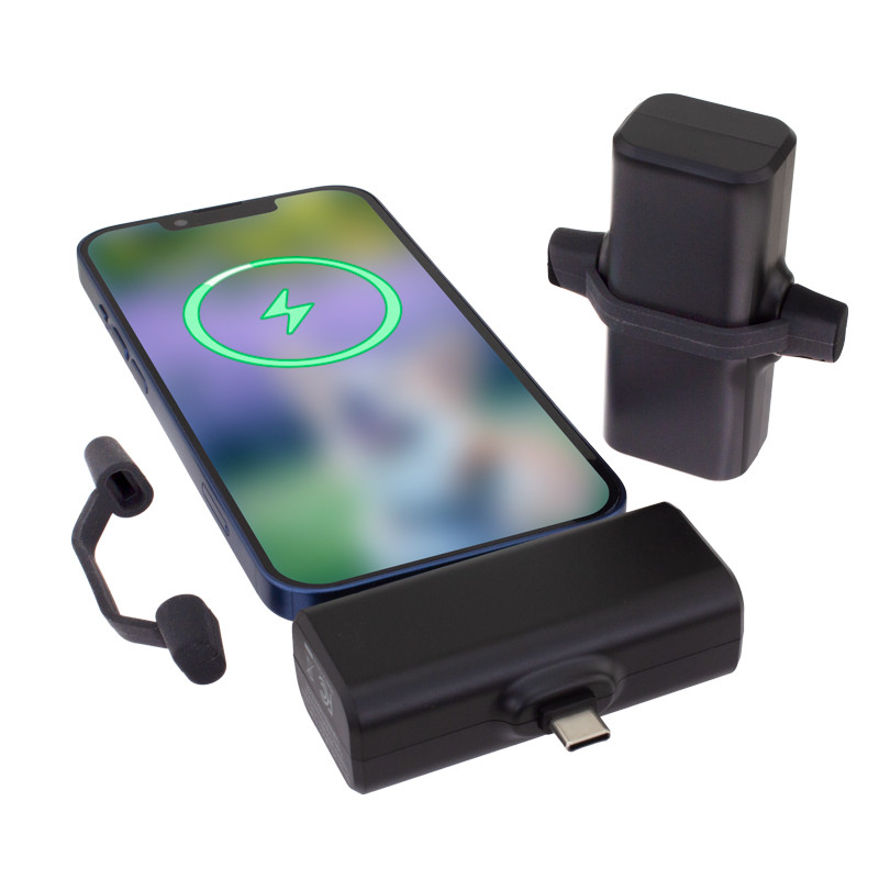 1800 mAh Power Bank with 2 Built-In Connectors 9
