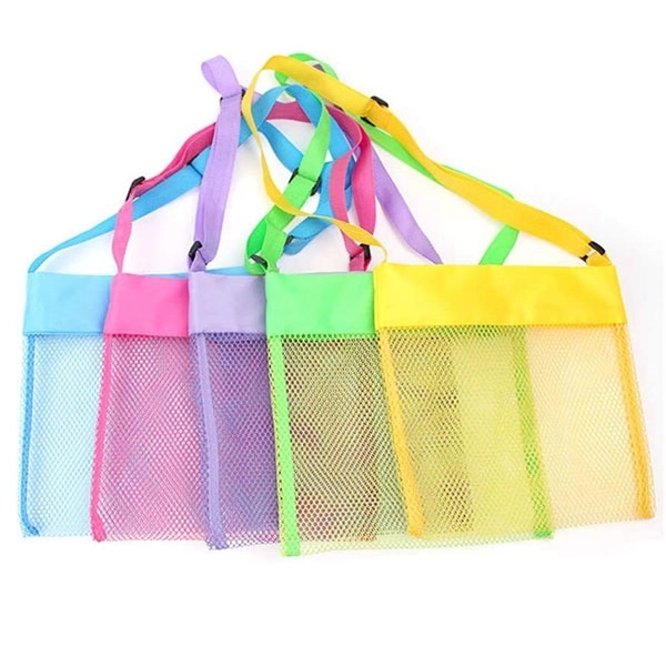 Children Kids Seashell Collecting Beach Mesh Bag 2