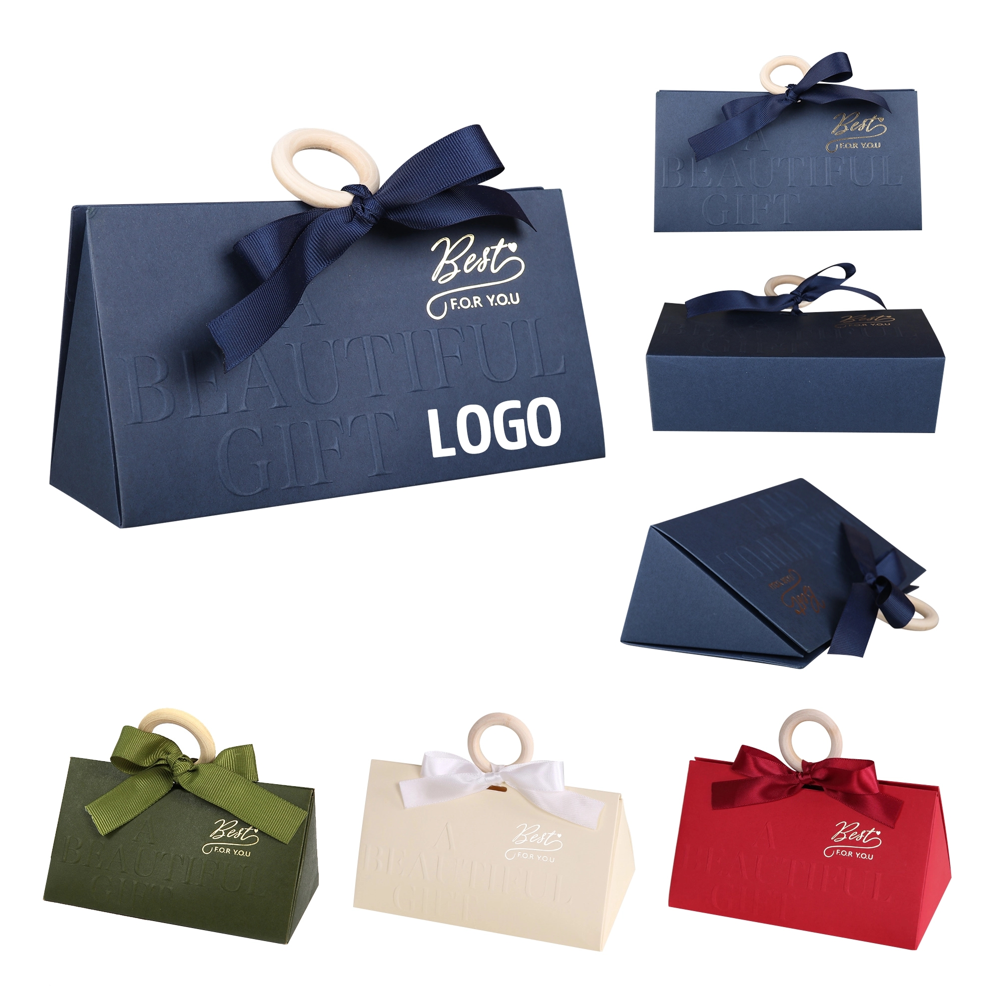 Wedding Candy Box With Ribbon 2
