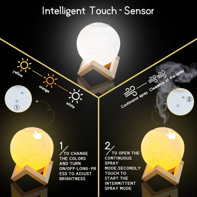 Moon Lamp Humidifie 14