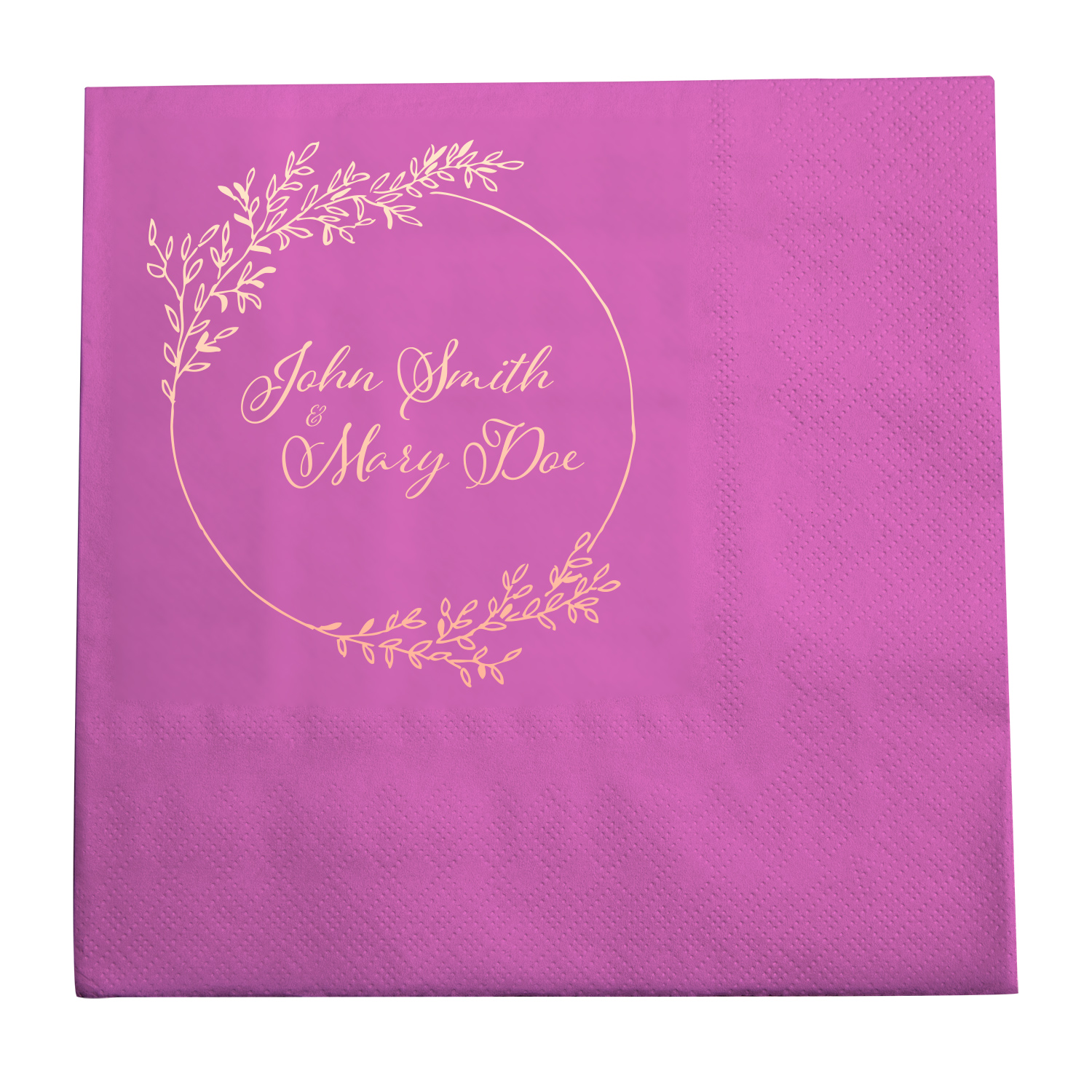 6.5" x 6.5" Dinner Napkin (2-Ply) 6