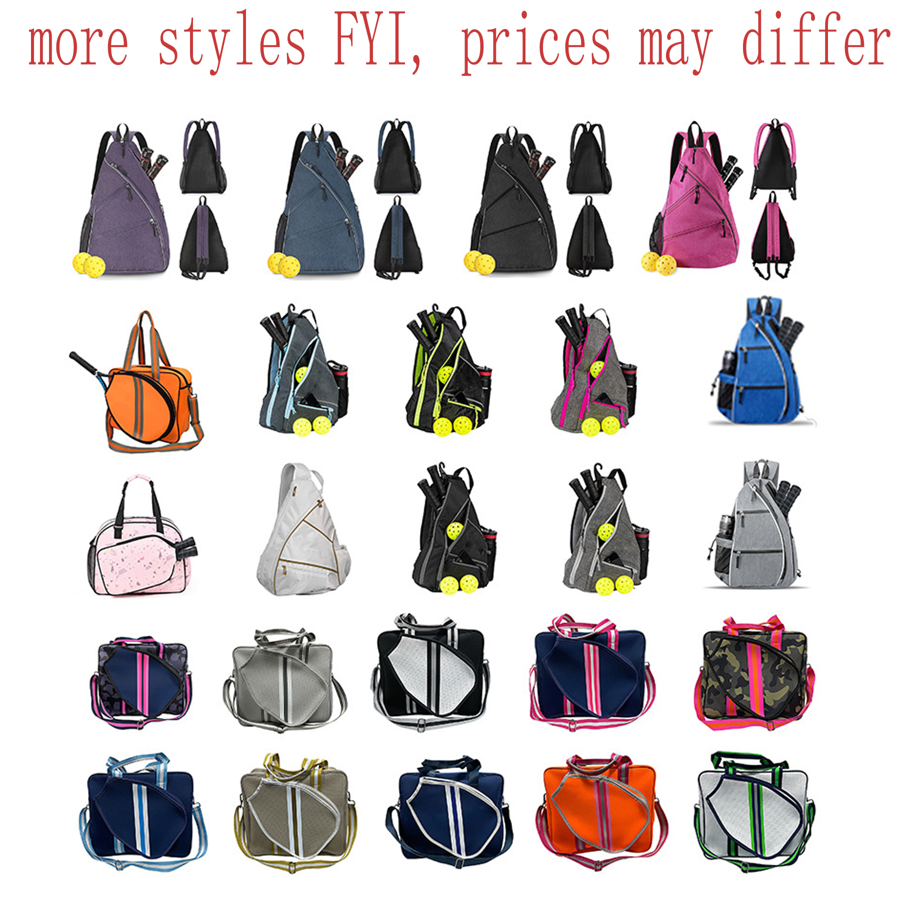 Pickleball and Tennis Sports Backpack 3