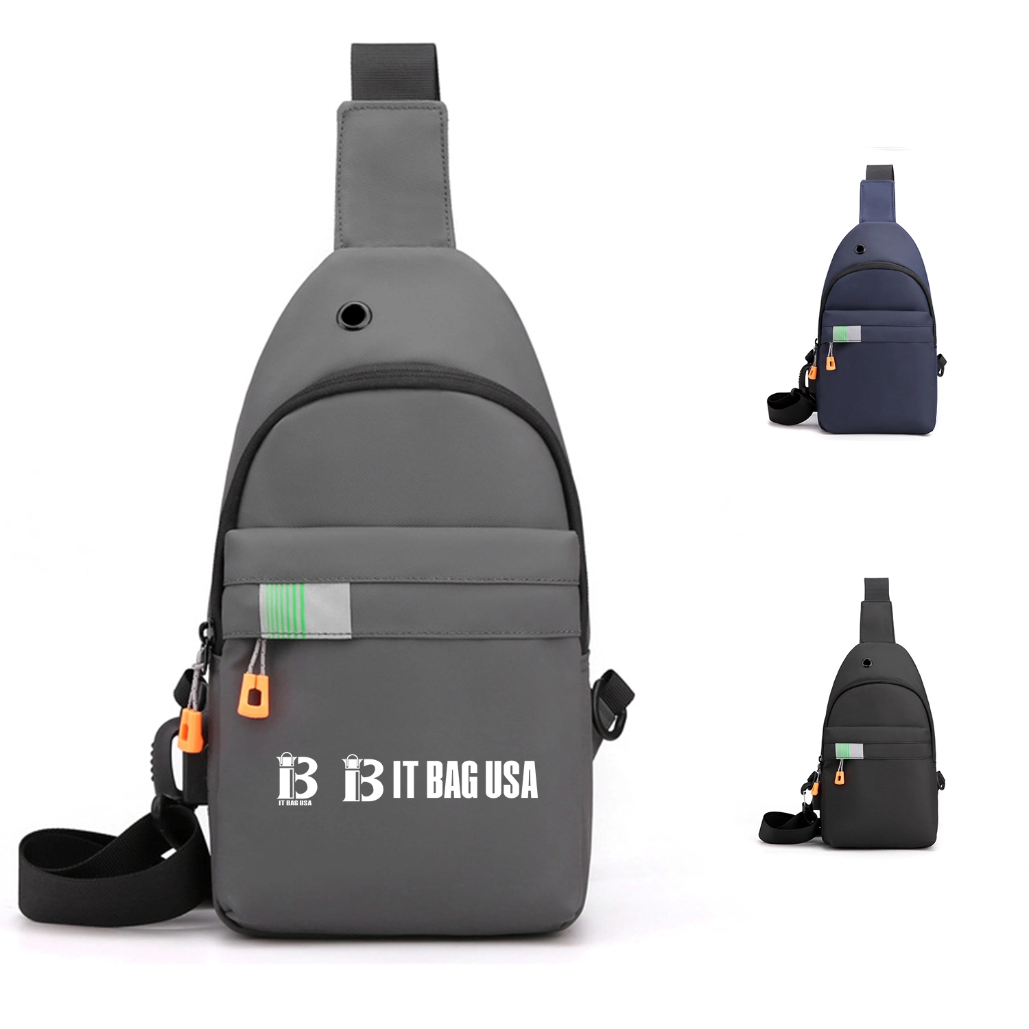 Crossbody Sling Bag With USB Charging Port 1