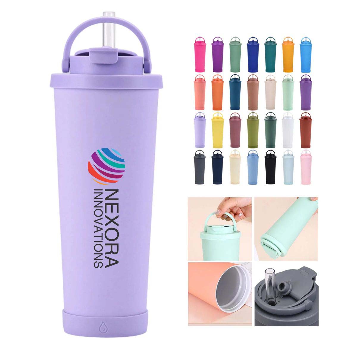 Durable Milk Tea Cup with Non Slip Base 20