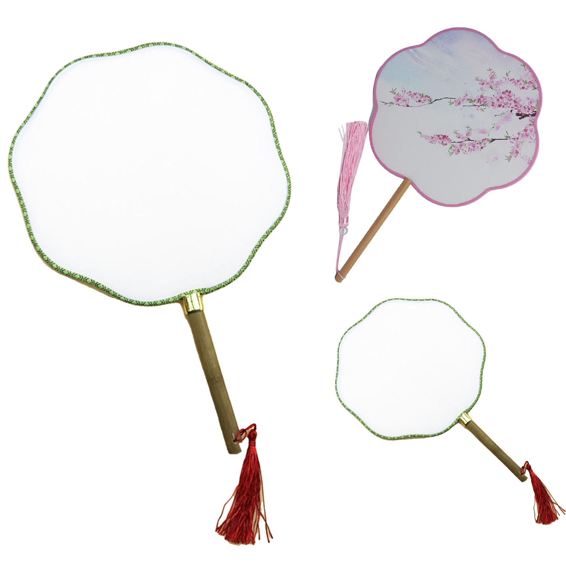 White Plum Blossom-Shaped Special-Shaped 2