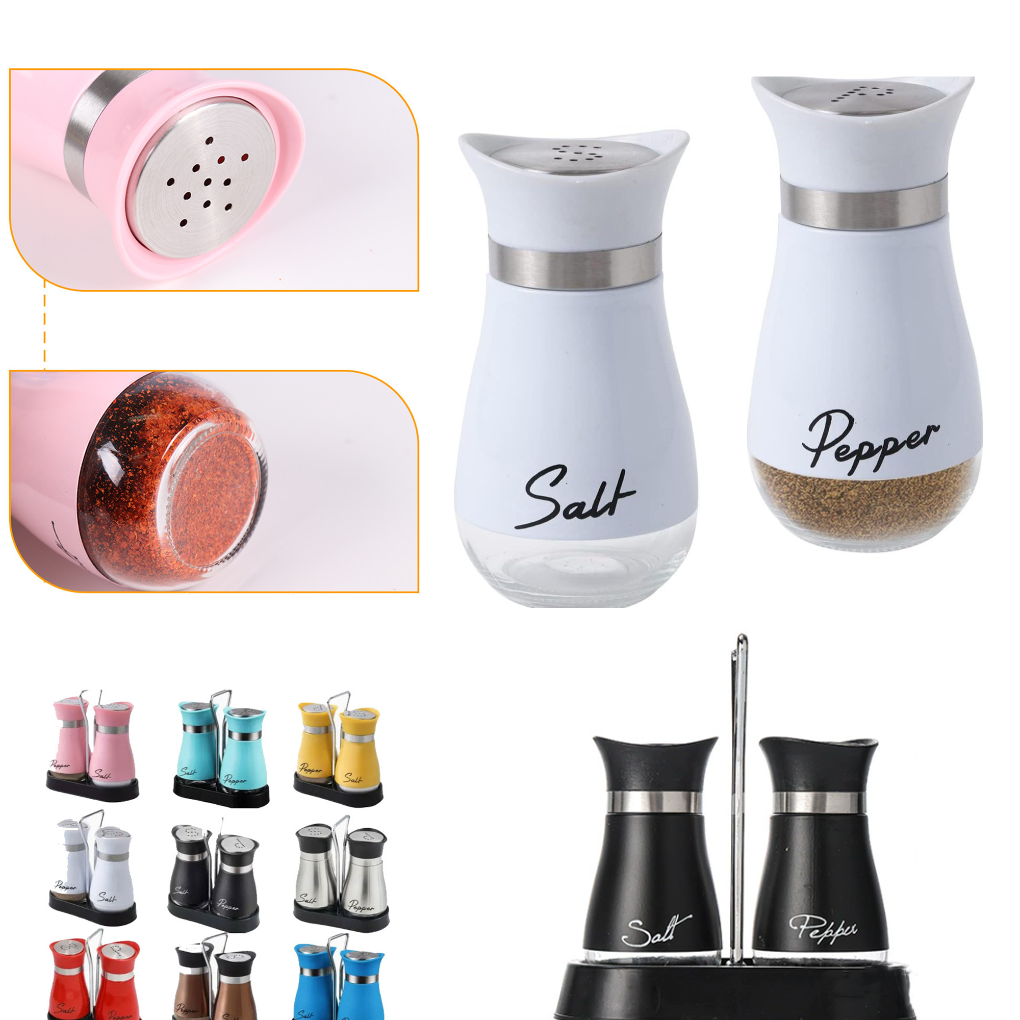 Kitchen Spice Jar Set 5