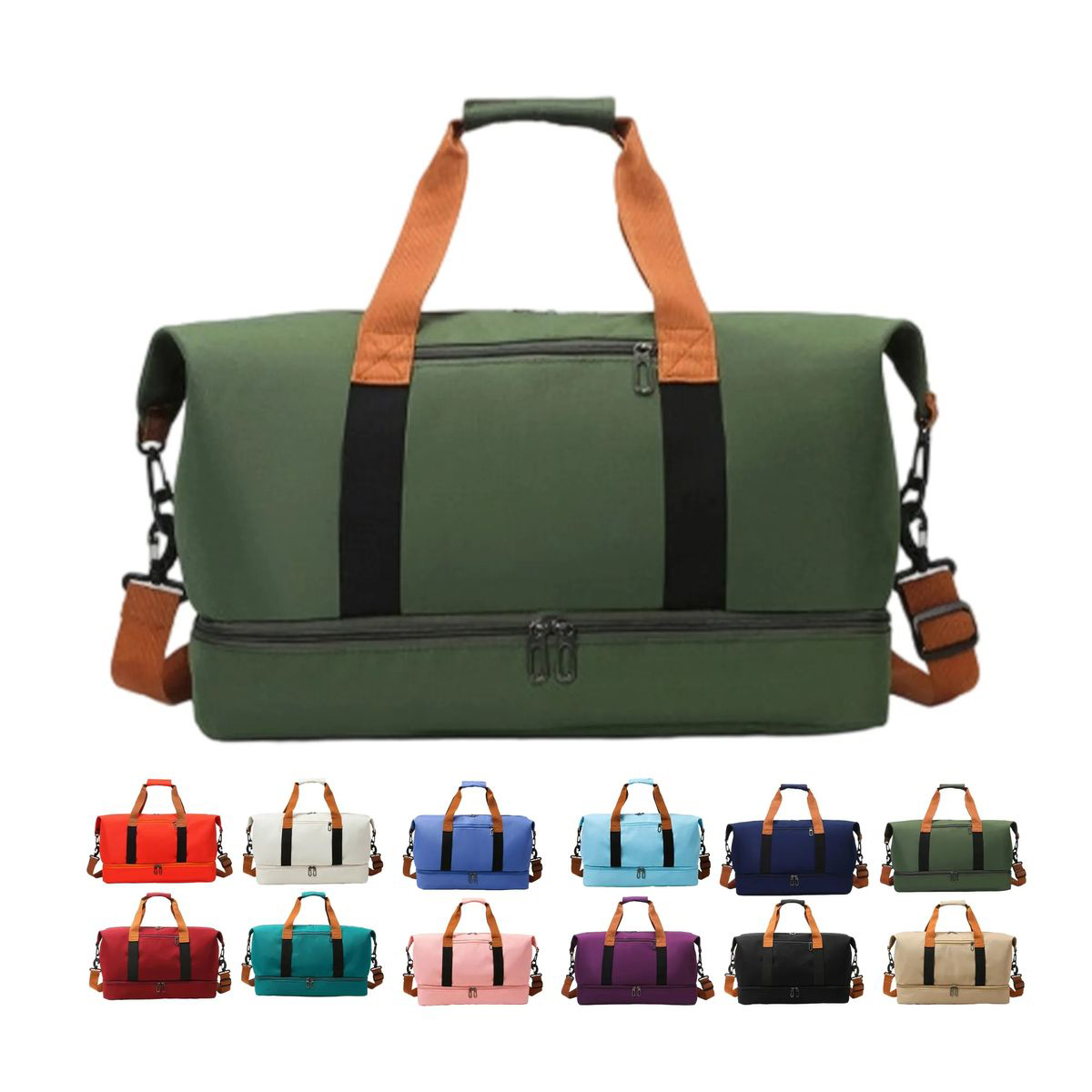 Water Resistant Oxford Tote Bag with Strap 5
