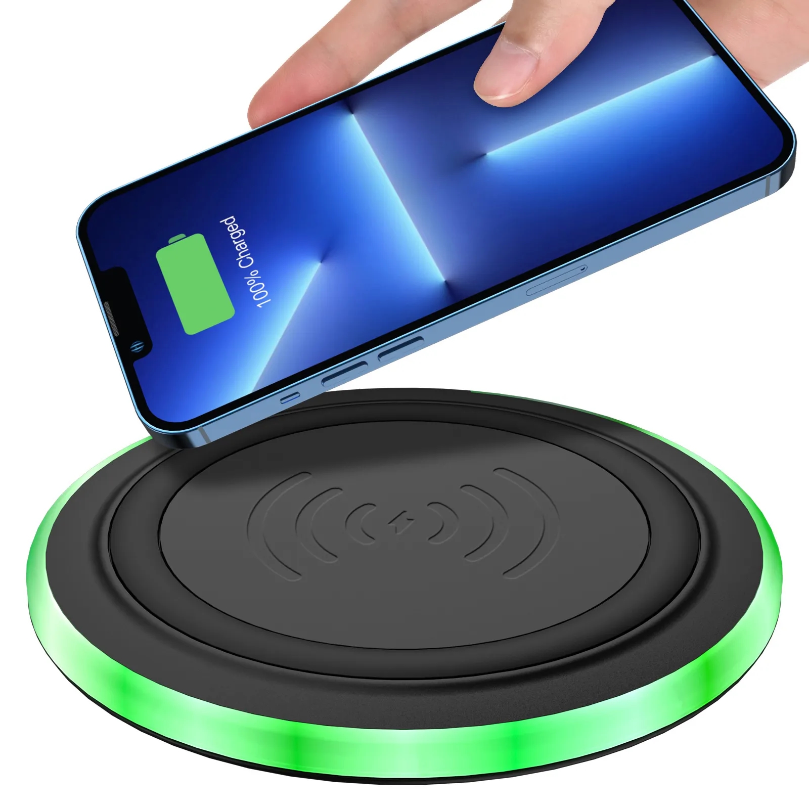 15W Max Fast RGB Wireless Charging Pad 1