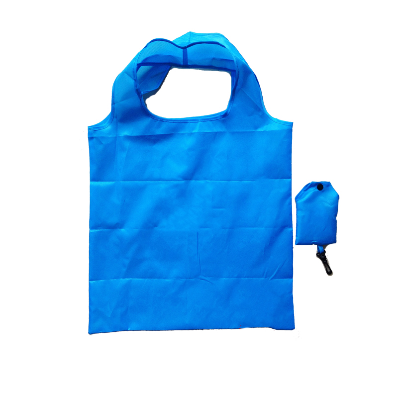 Polyester Folding Shopping Bag With Pouch 2