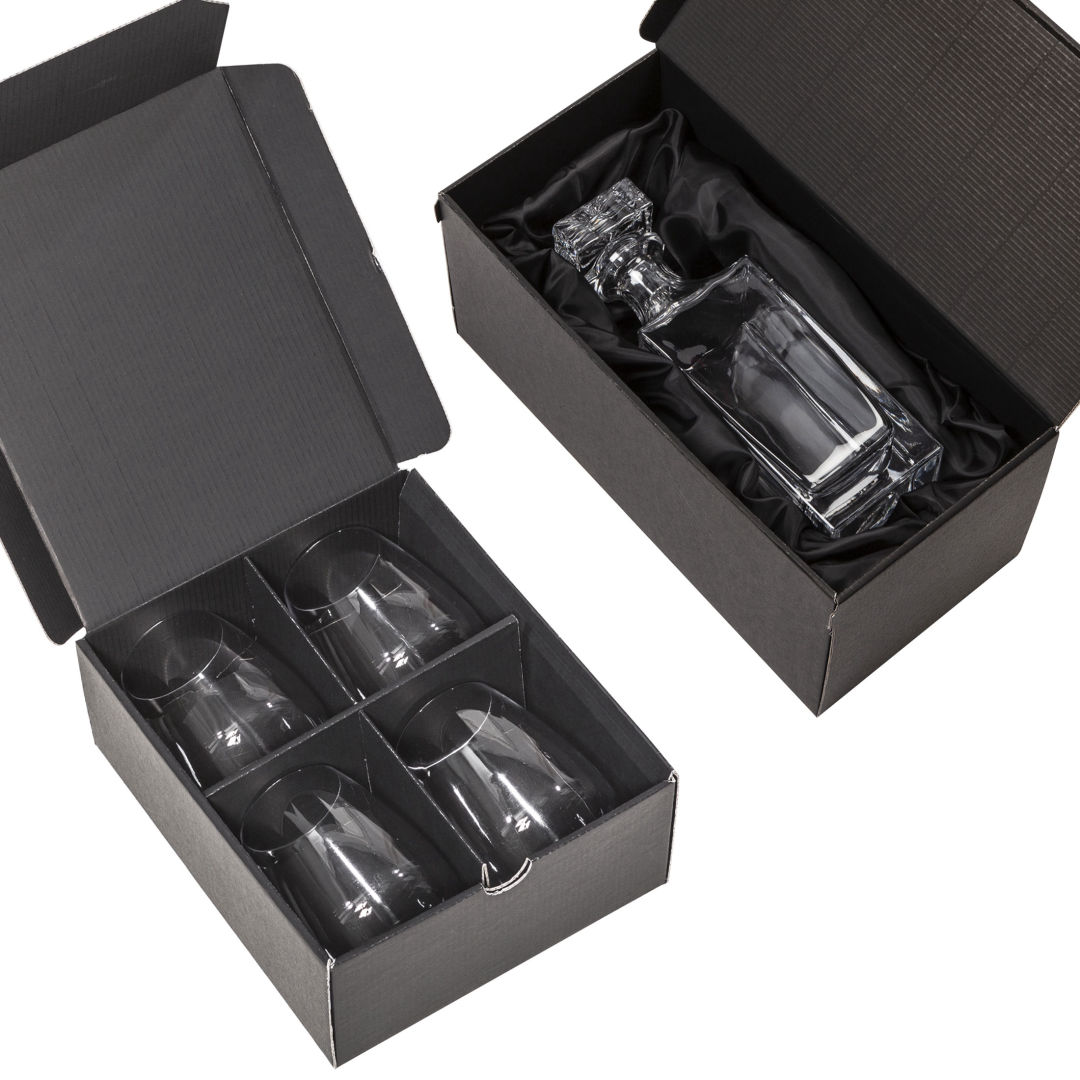 Ashby Decanter & Carlita Stemless Wine 5