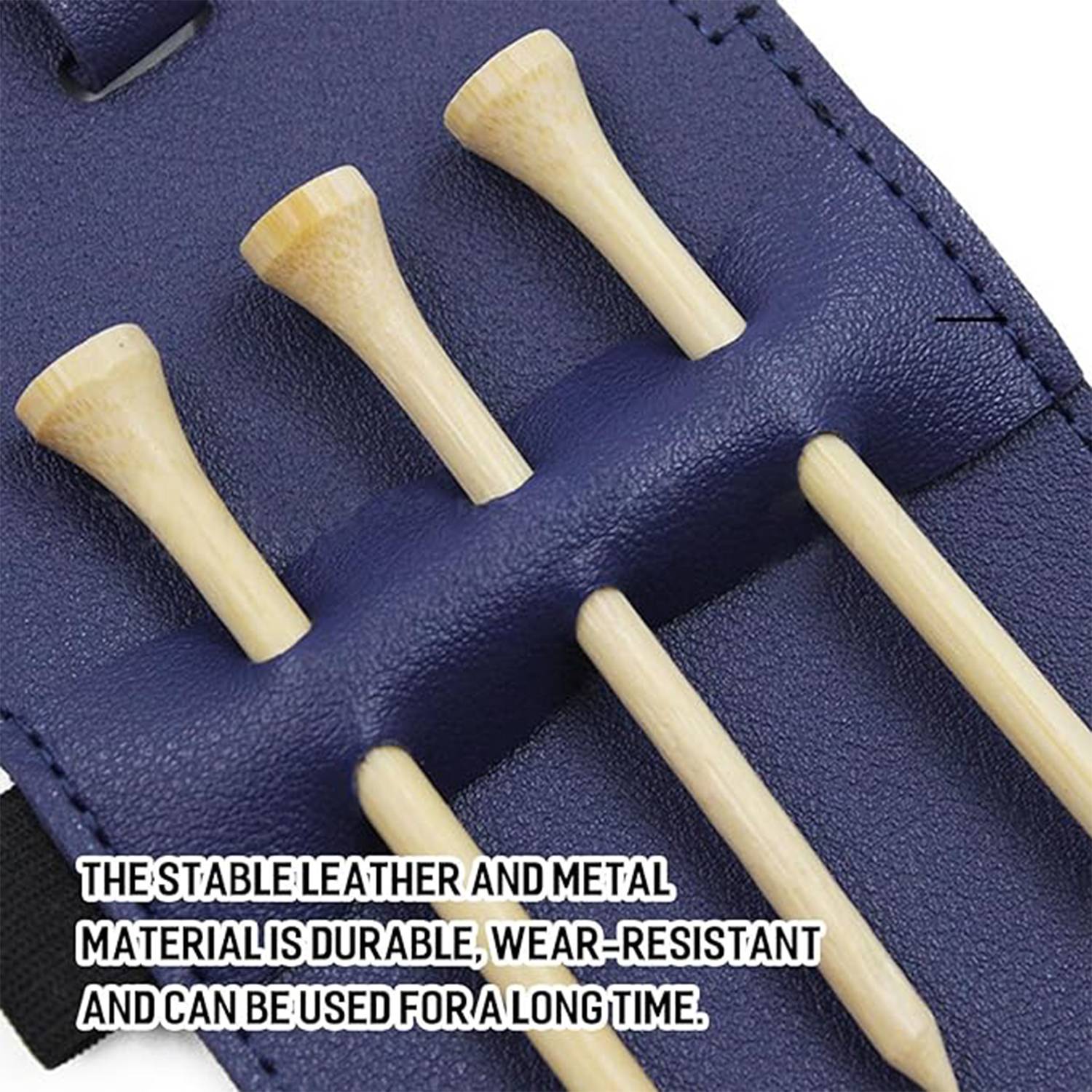 PU Leather Golf Tee Holder 6
