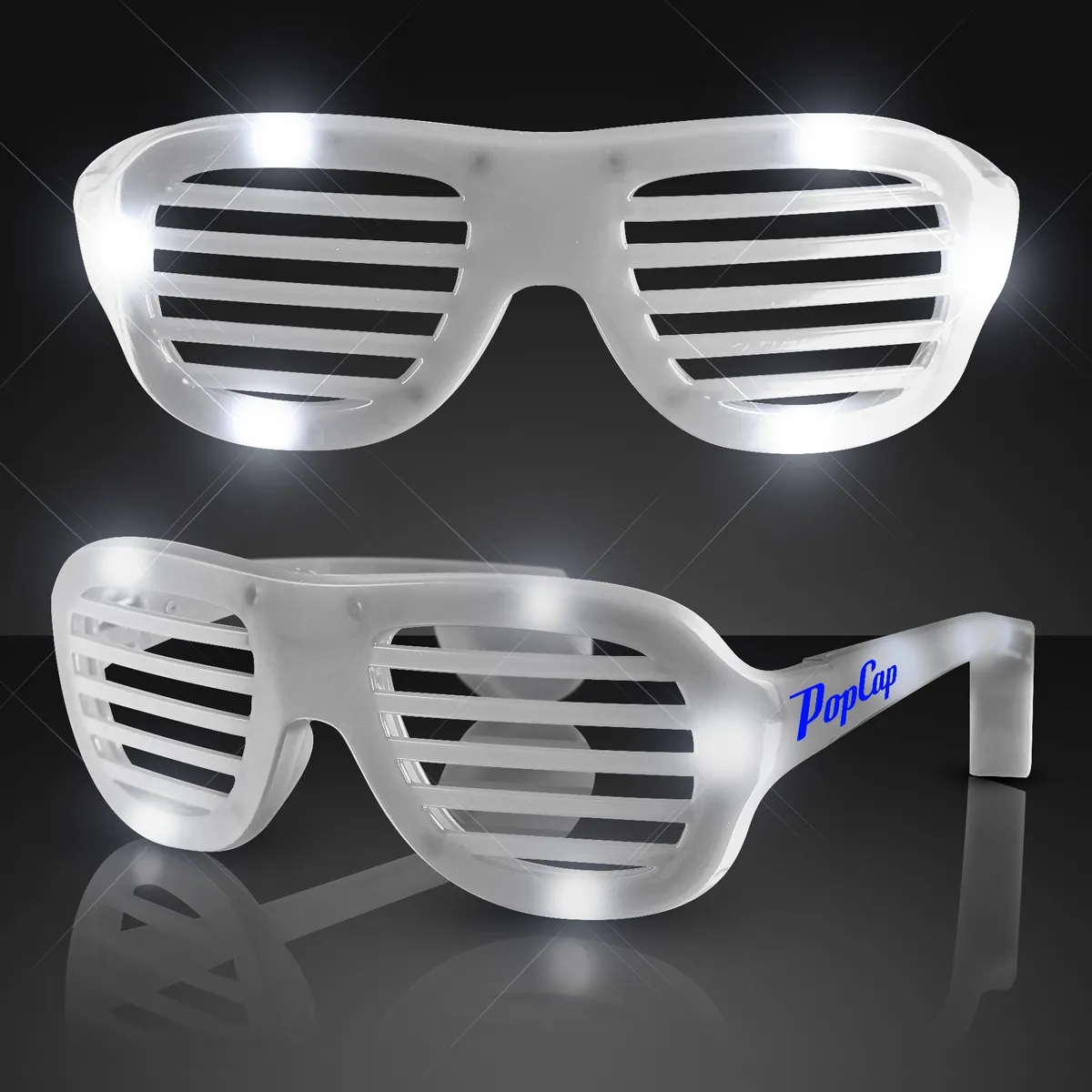 Promotional light up slotted sunglasses 3