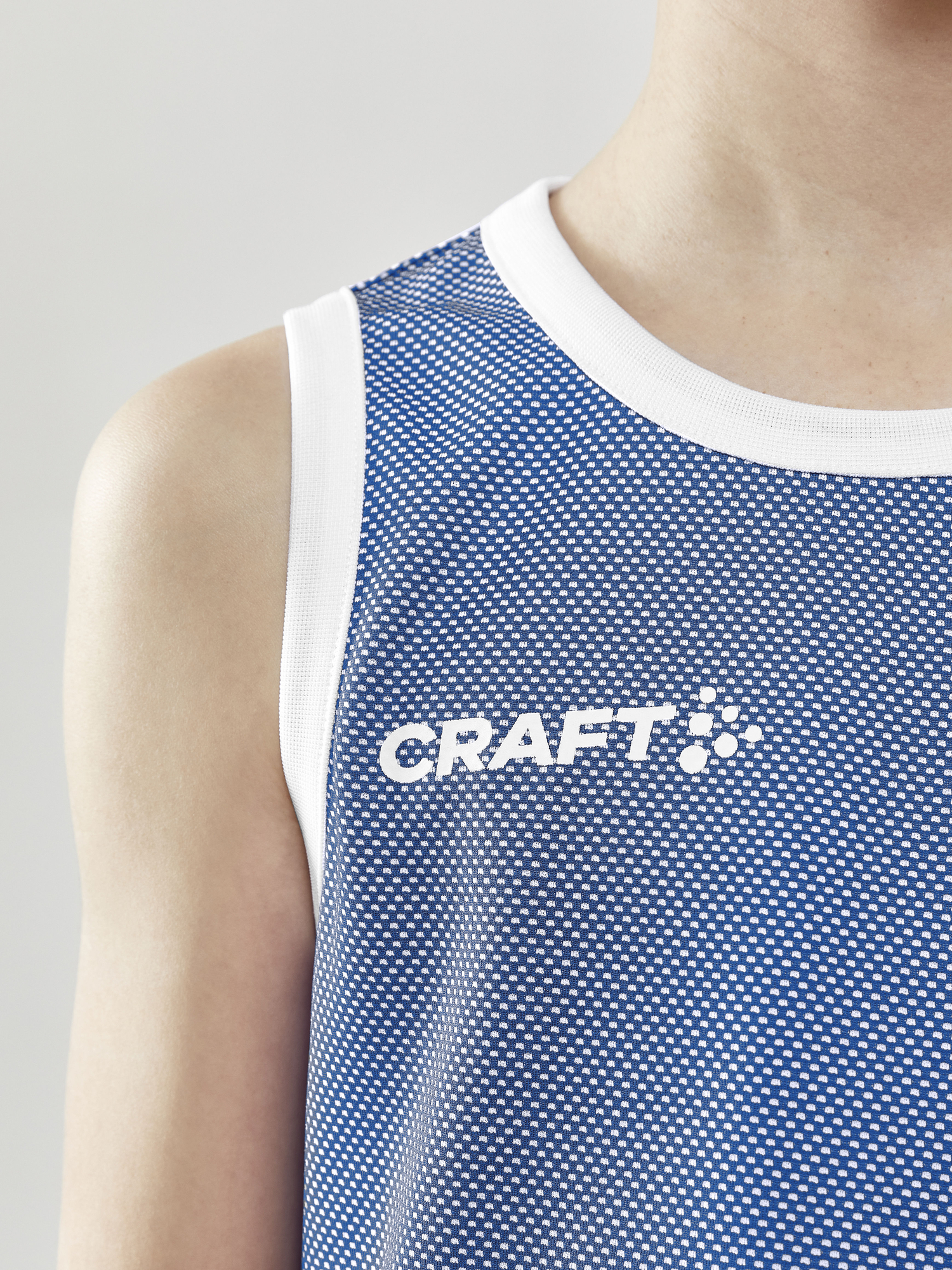 PROGRESS REVERSIBLE BASKET SINGLET JR 8
