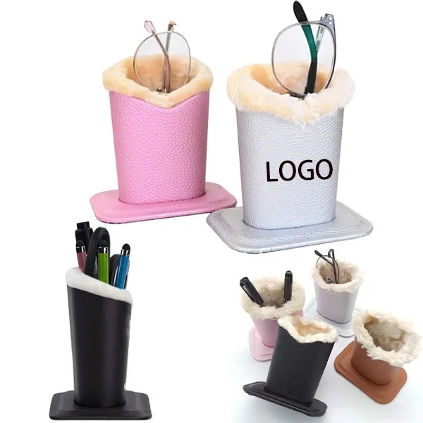 PU Leather Eyeglasses Glasses Display Stand 6