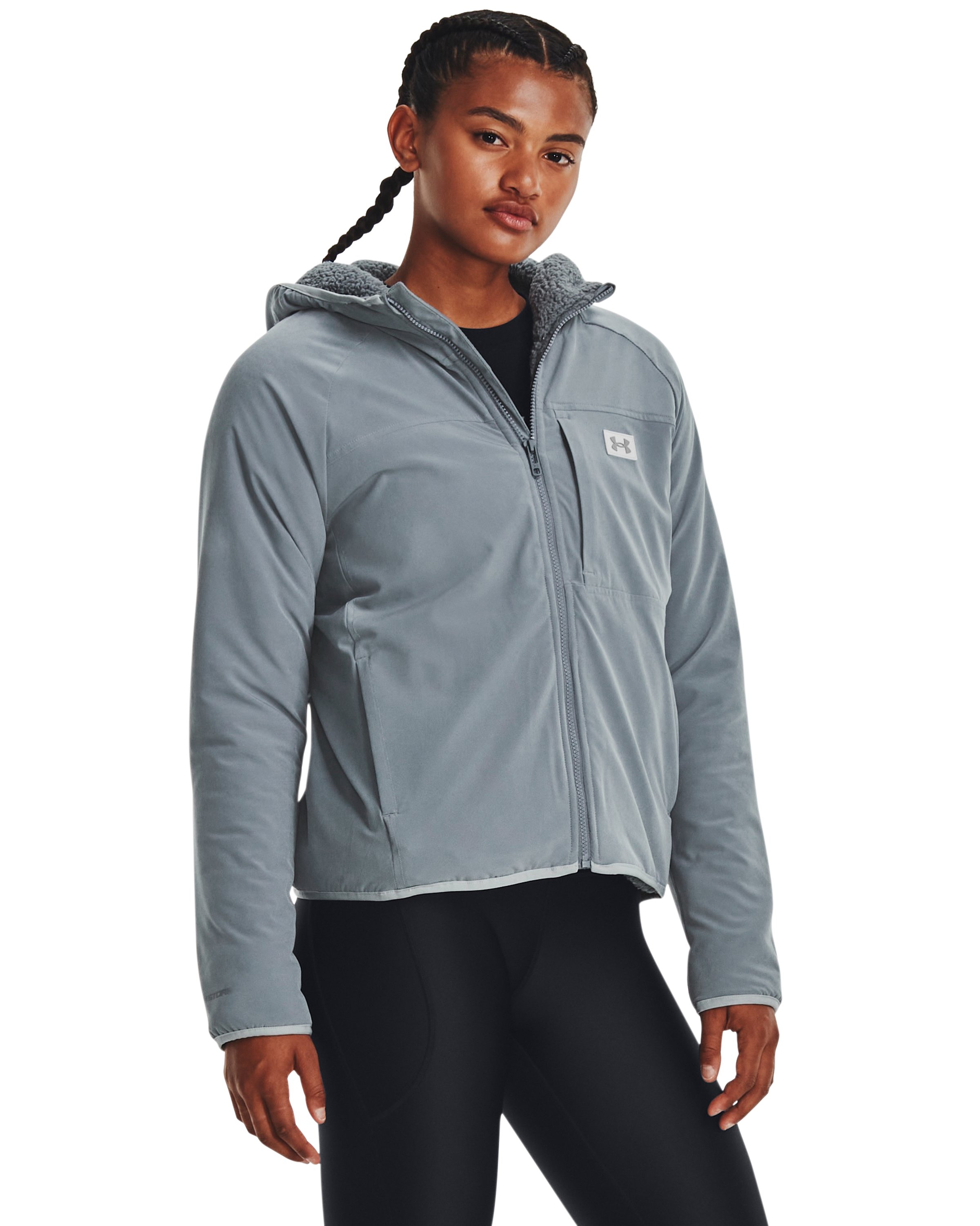 UA Latitude Sherpa Women's Full-Zip Hoodie 2