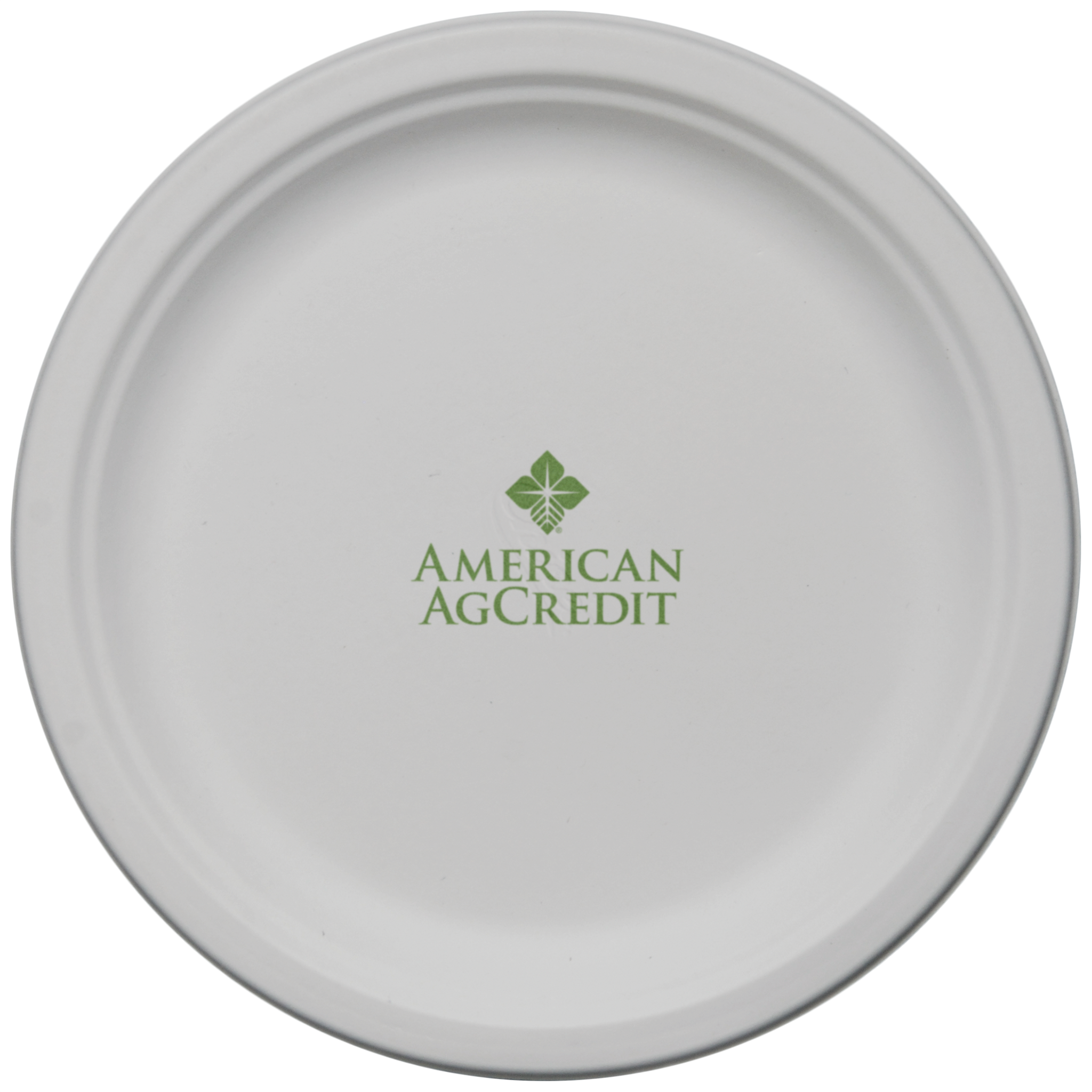 10.000" Eco Molded Fiber Plate Round Tradition Print 3