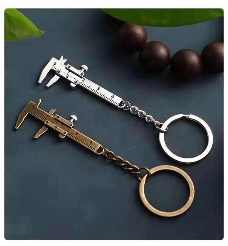 Mini Vernier Caliper Keychain 4