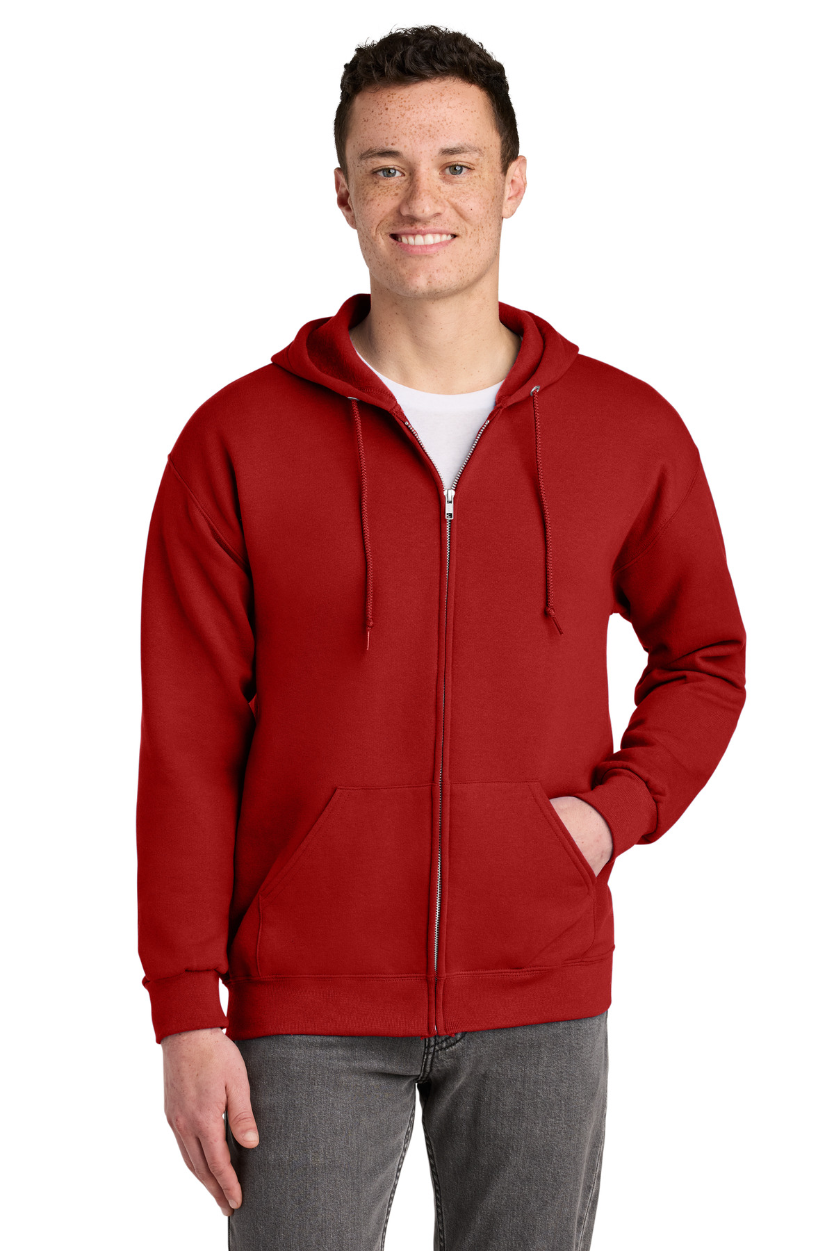 Jerzees - NuBlend Full-Zip Hooded Sweatshirt. 993M 53