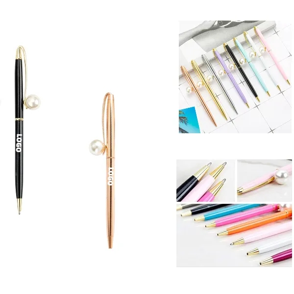 Pearl Metal Ballpoint Pen 2