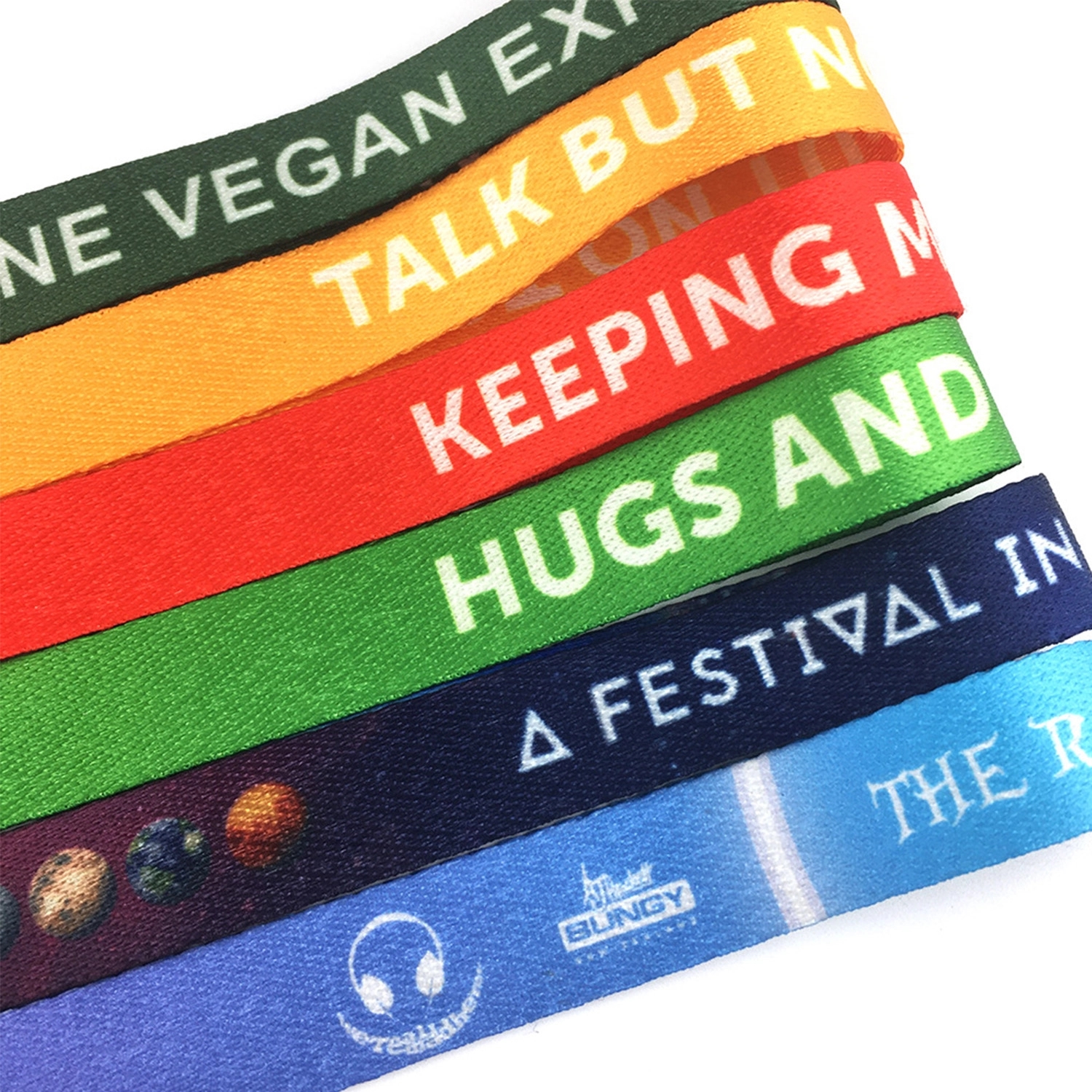 Degradable Wrist Band W/ Wood Bead 2