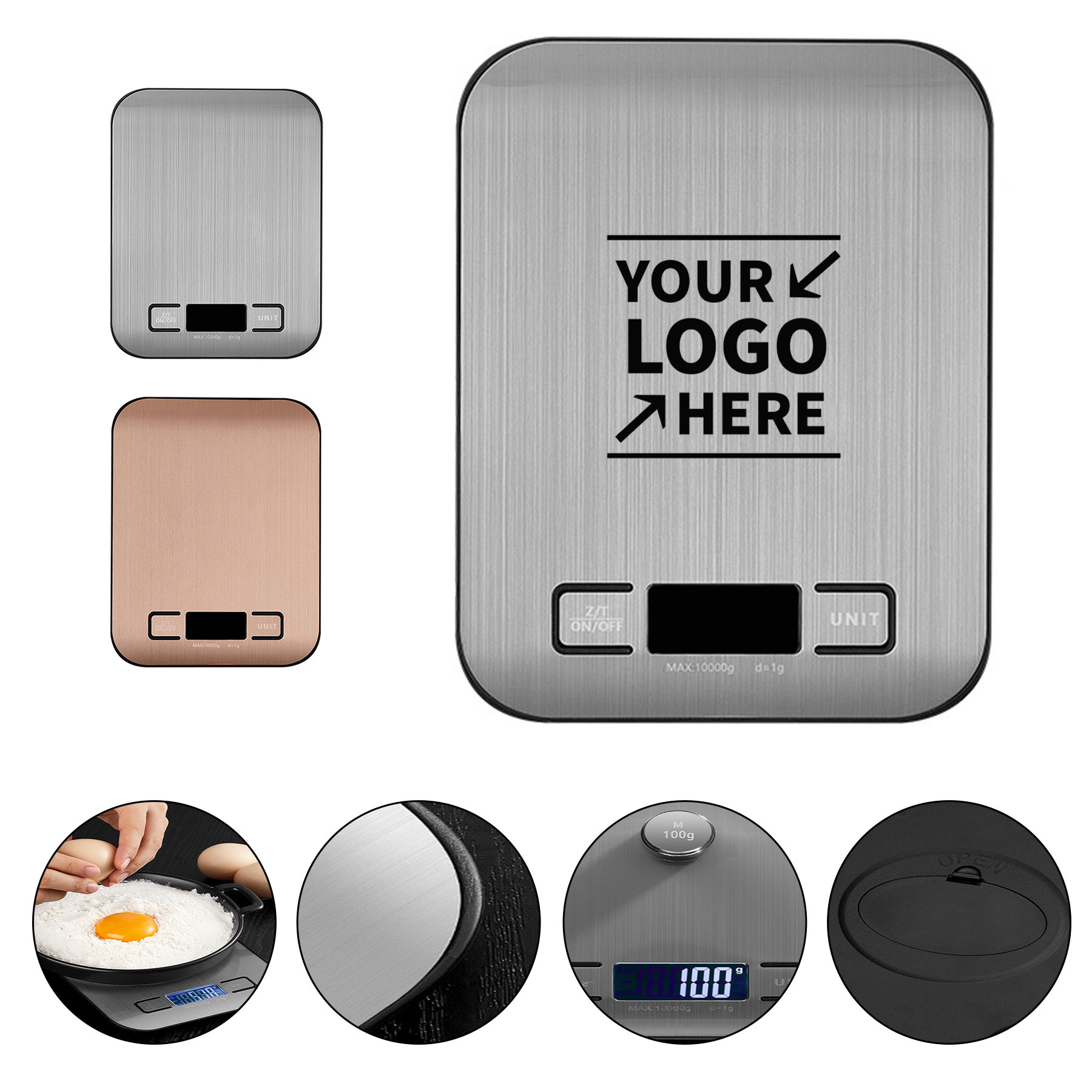 Stainless Steel Electronic Scale 1