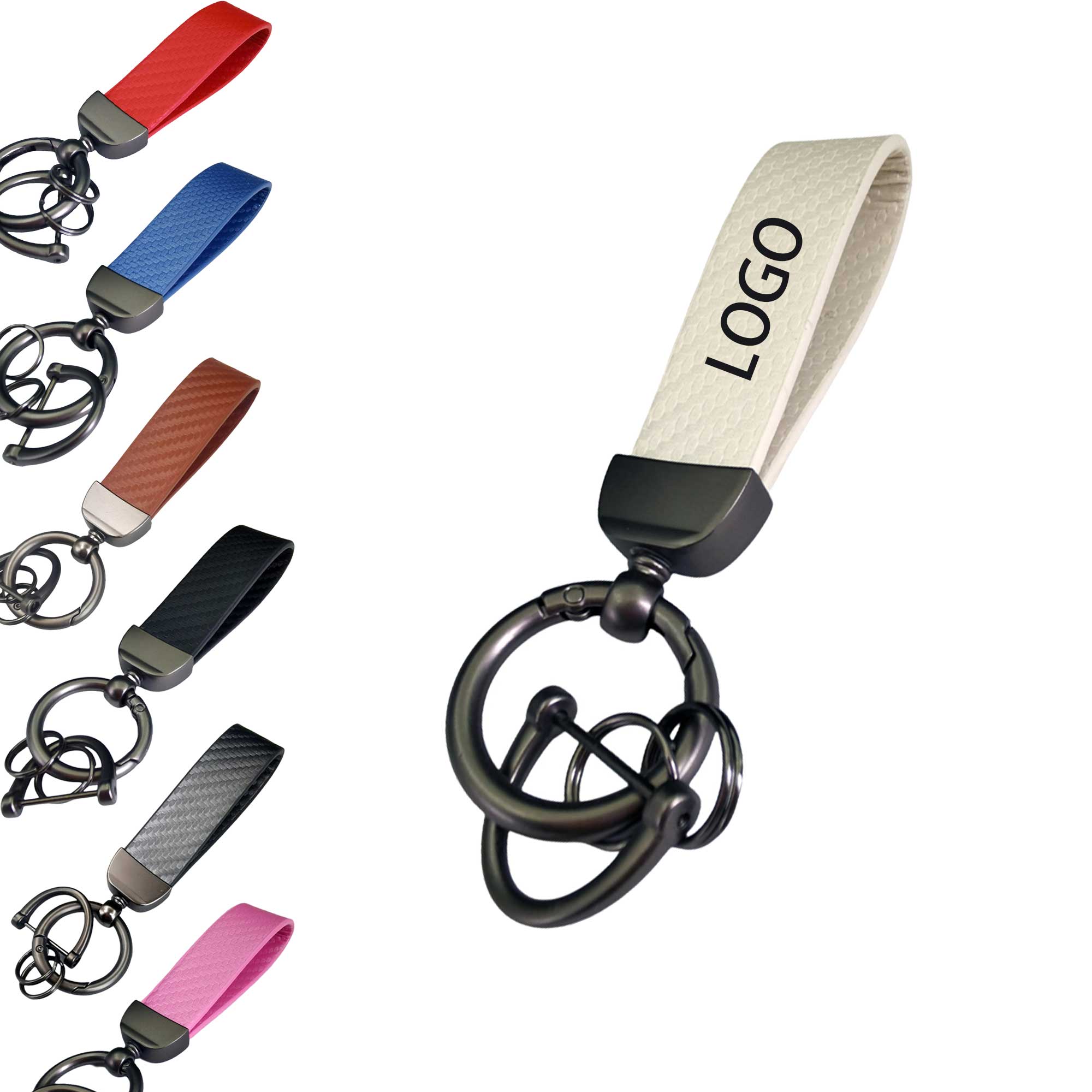 Microfiber Leather Key Chain 3