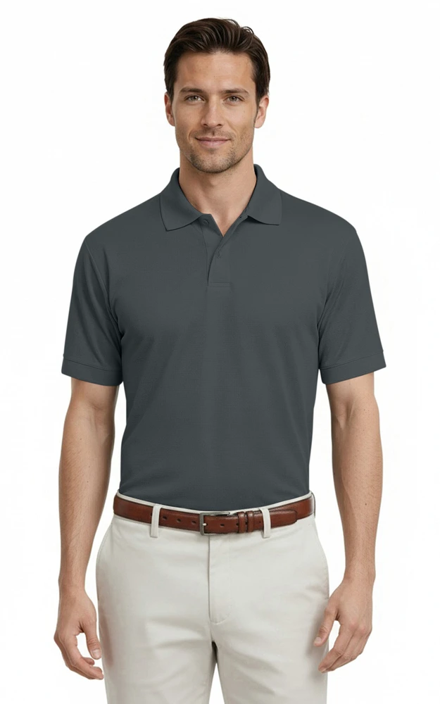 Adult Tonal Stripe Wicking Polo 33