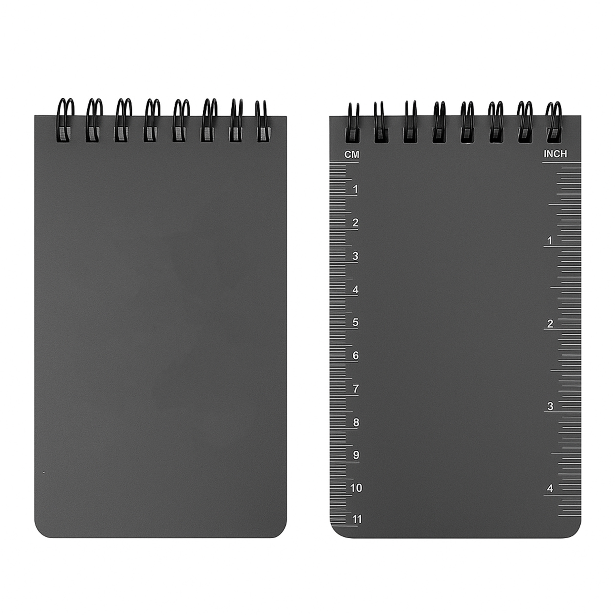 Spiral Memo Notebook With Ruler Cover 4