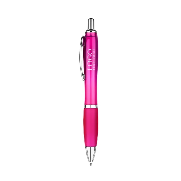 Click Action Plastic Satin Pen 1