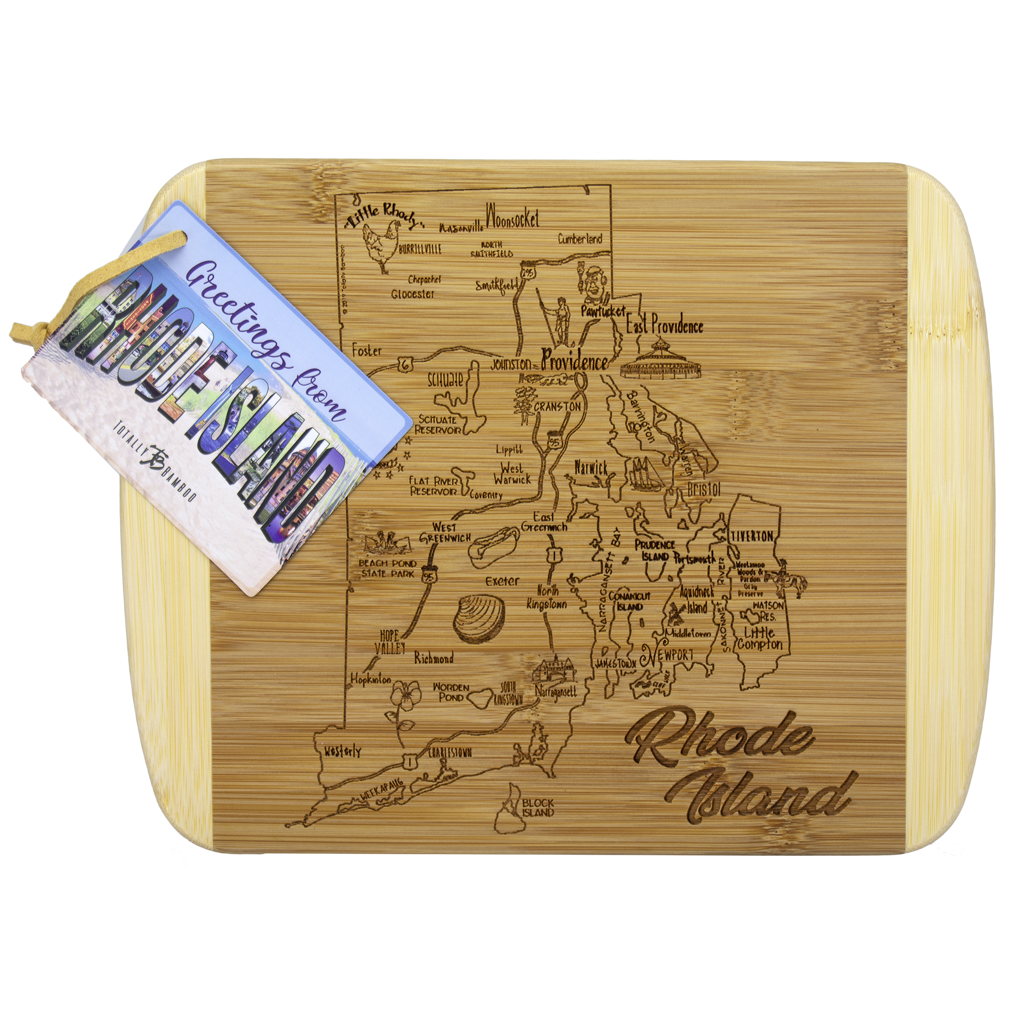 A Slice of Life Rhode Island Serving & Cutting Board 2