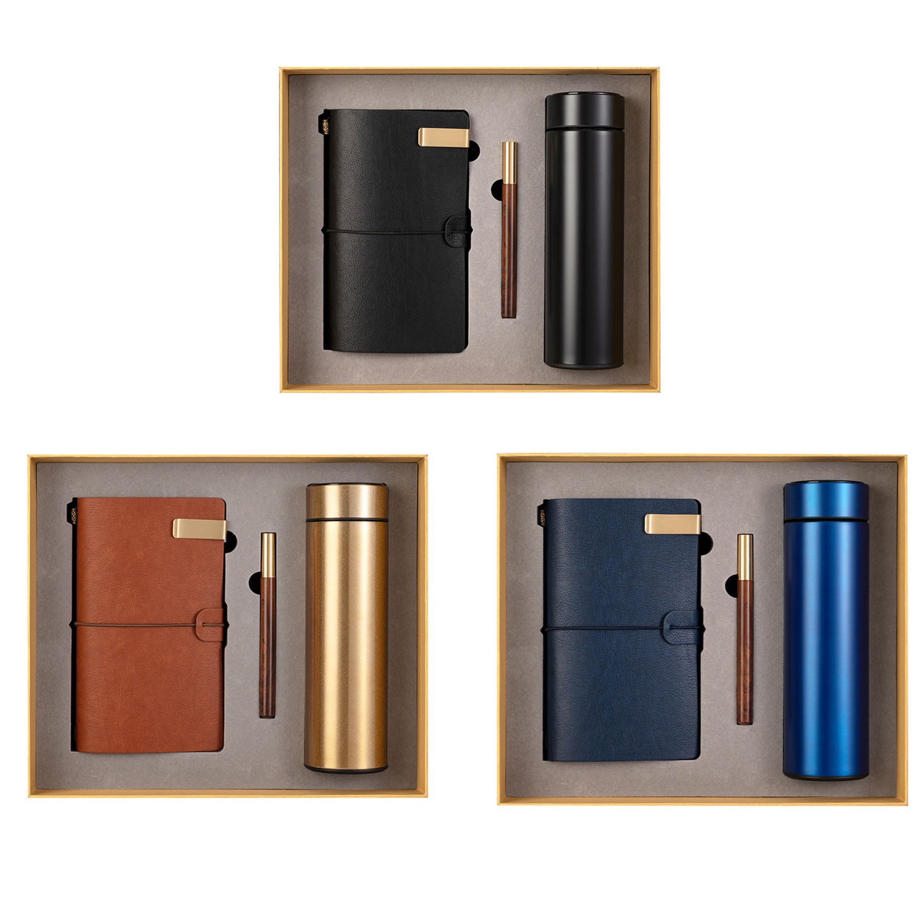 Business Fashion Notepad Thermos Bottle Gift Box 3