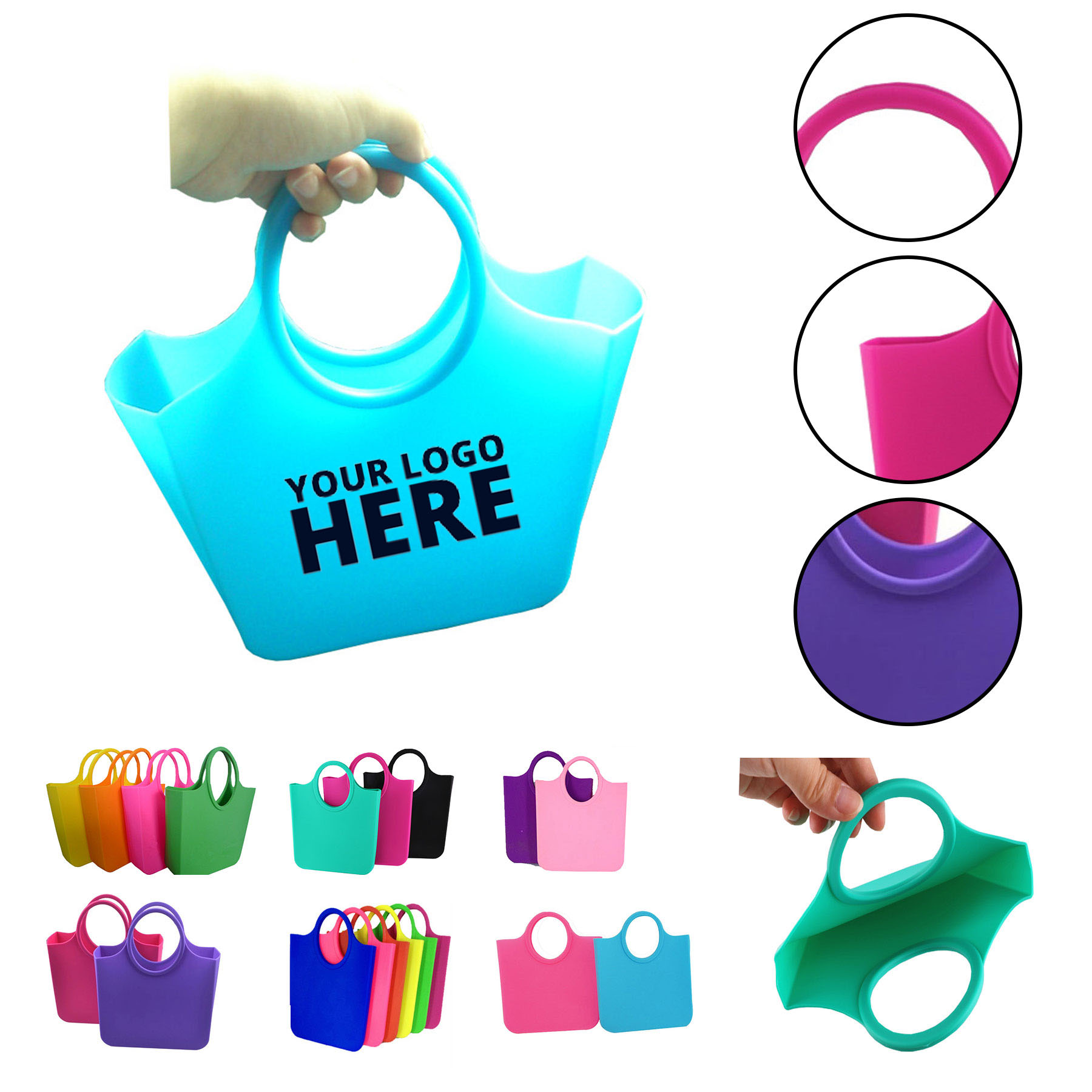 Waterproof Silicone Beach Bag 1