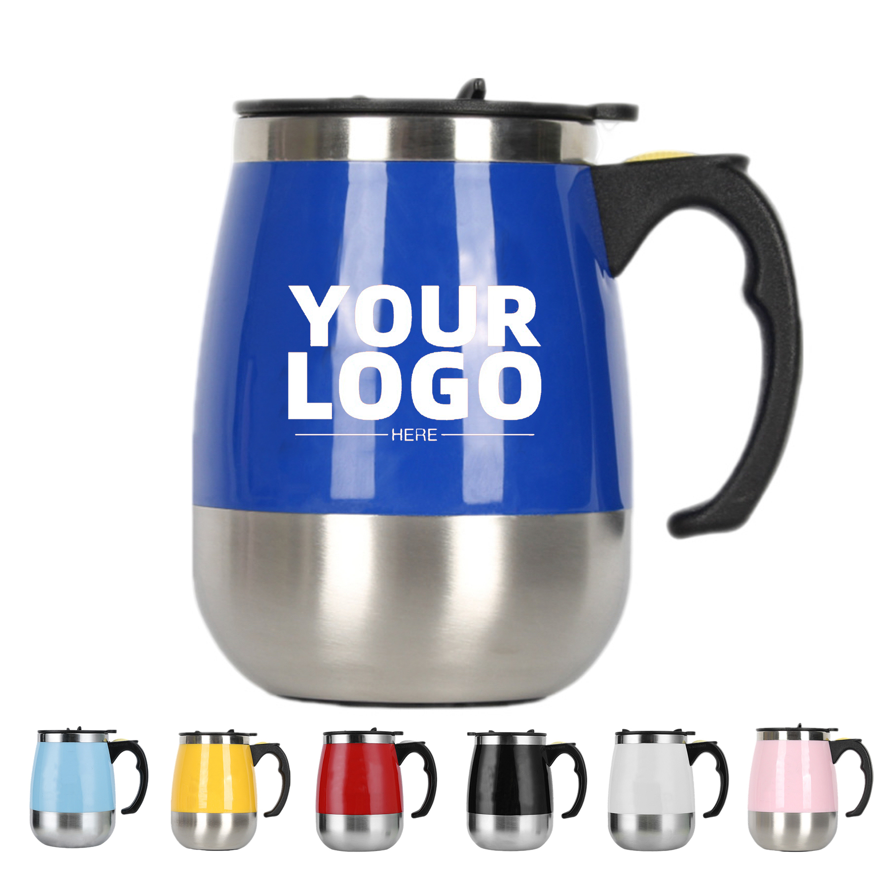 14 OZ Self Sirring Coffee Mug 1