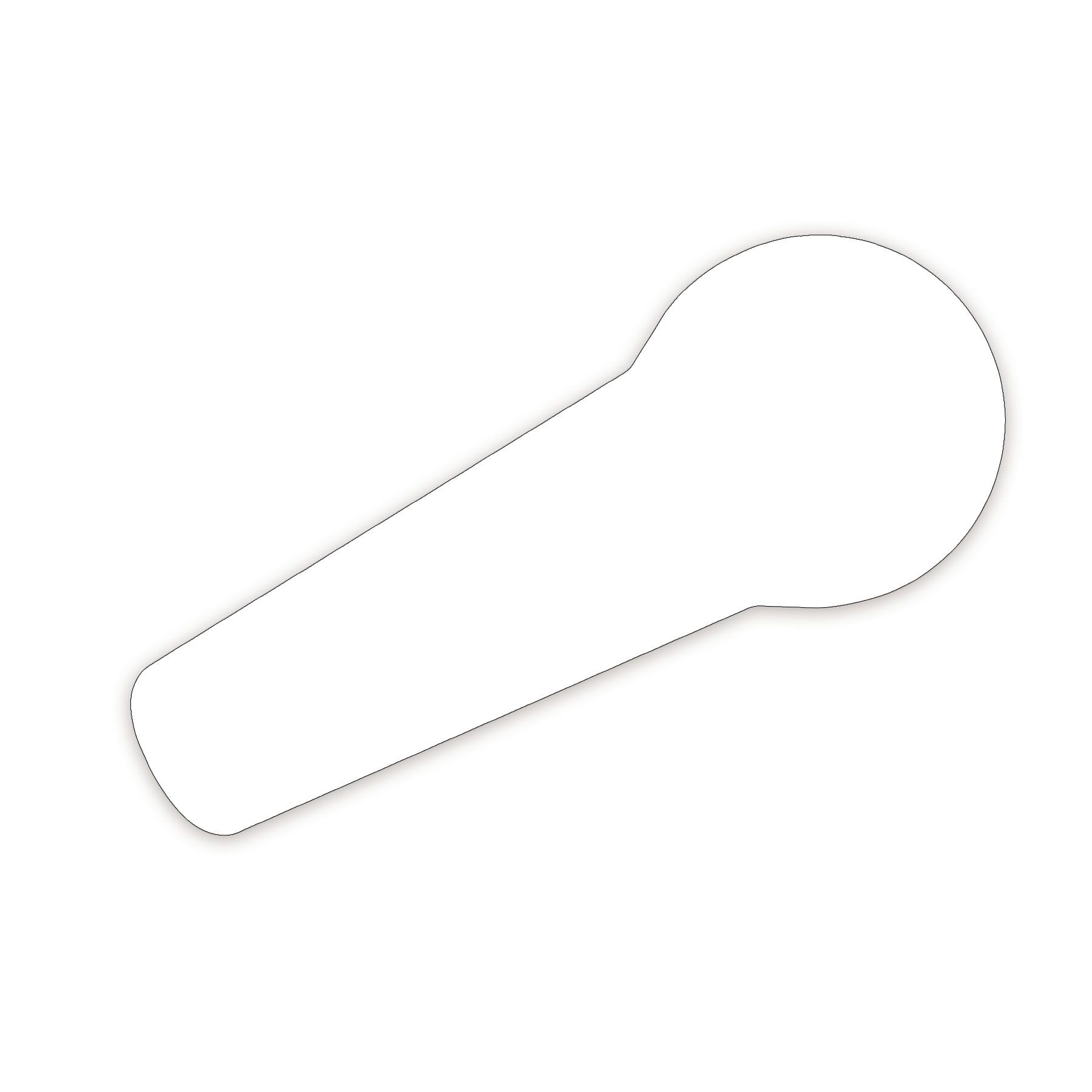 Microphone Shaped NoteKeeper™ Magnet 20 Mil 2