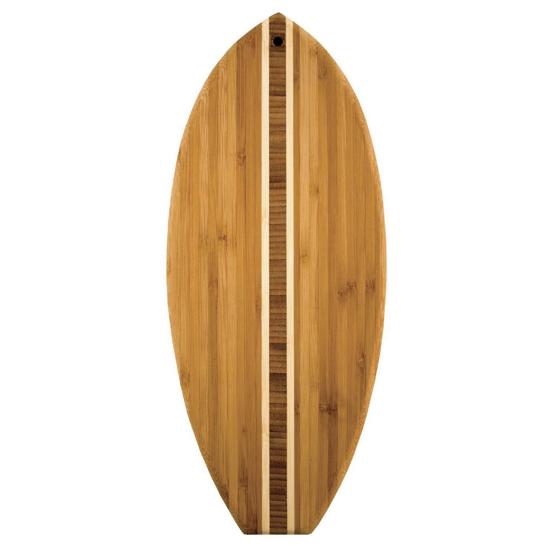 Surf Board Bamboo Cutting Board 2