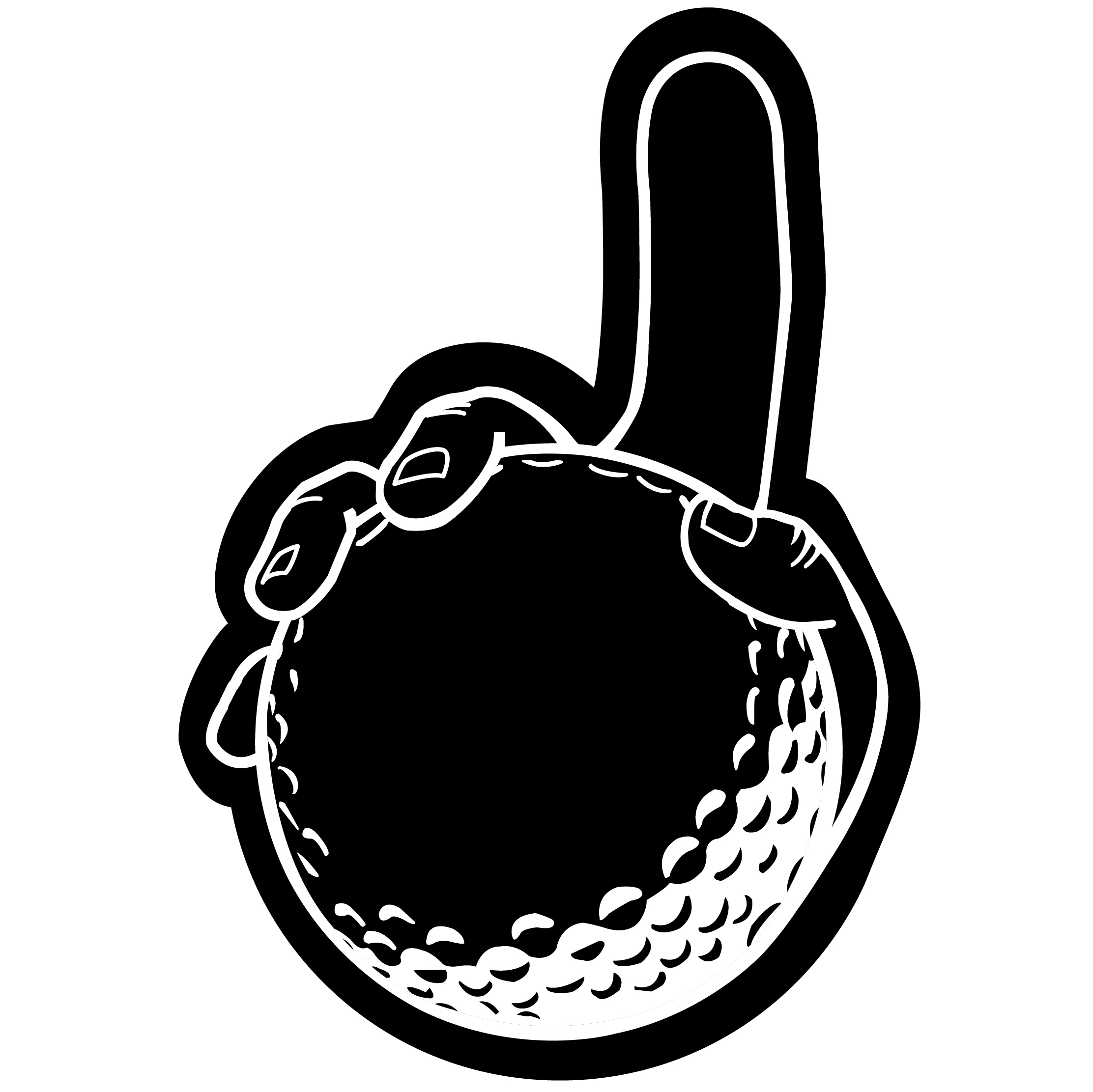 Golf Ball Hand 33