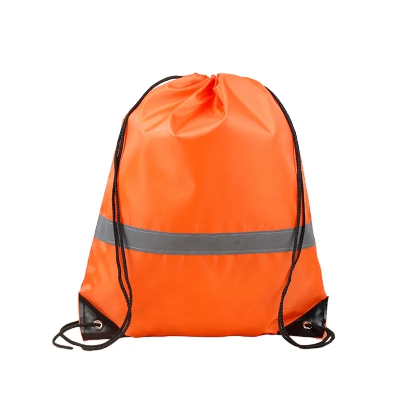 Drawstring Backsacks Reflective Strip 10