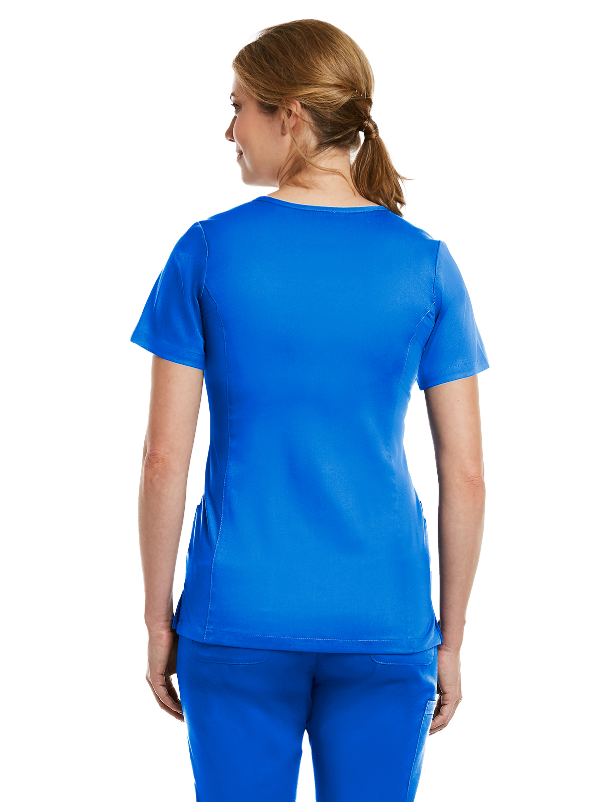 Maevn - Matrix - Women's Three-Pocket Curved Mock Wrap Top 48