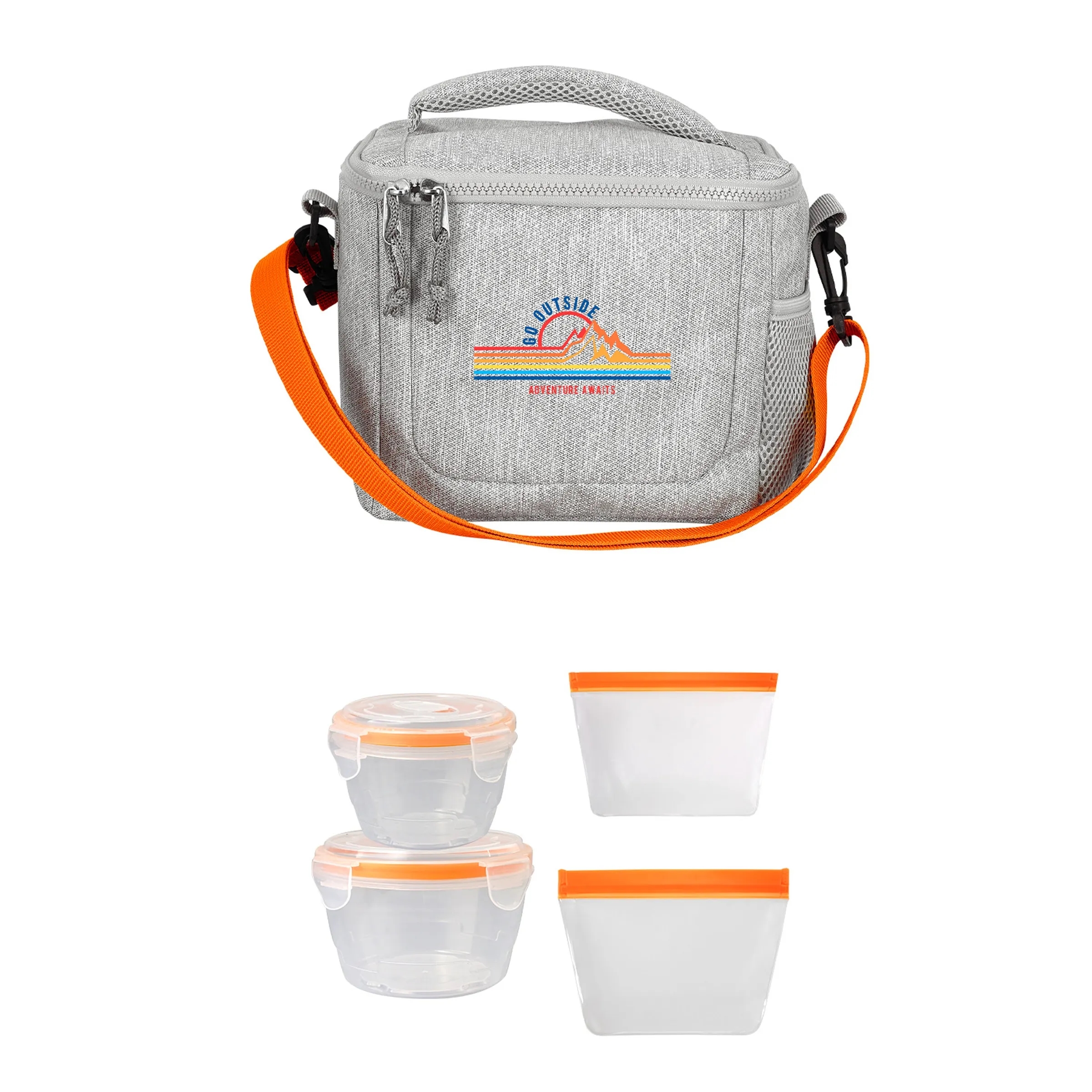 Adventure Cooler Nested Bagged Lunch Set 5