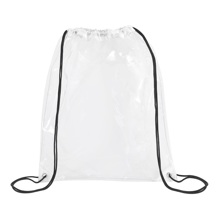 Clear Drawstring Cinch Backpack 15